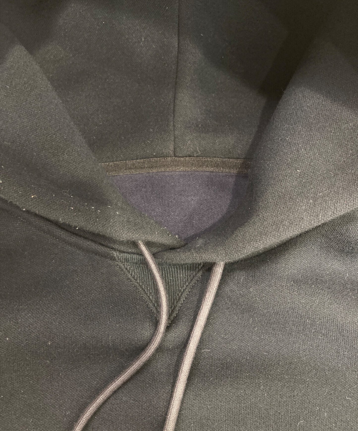 [Pre-owned] sacai Sponge Sweat x Nylon Twill Hoodie SCM-325