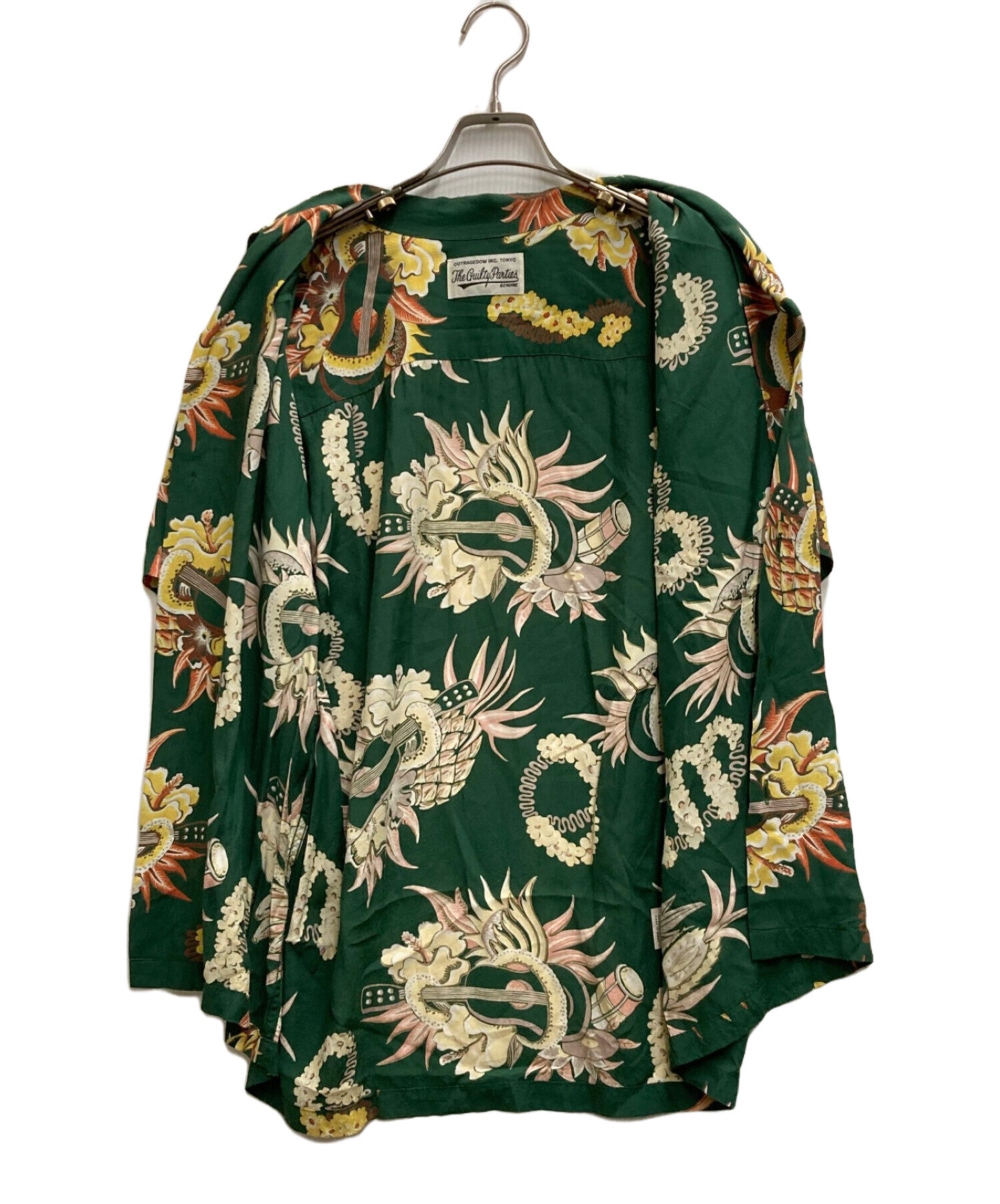 WACKO MARIA◆JAMAICA FLOWER S/S HAWAIIAN SHIRT/18SS-WMS-HI02/XS/レーヨン wacko maria 18ssの通販