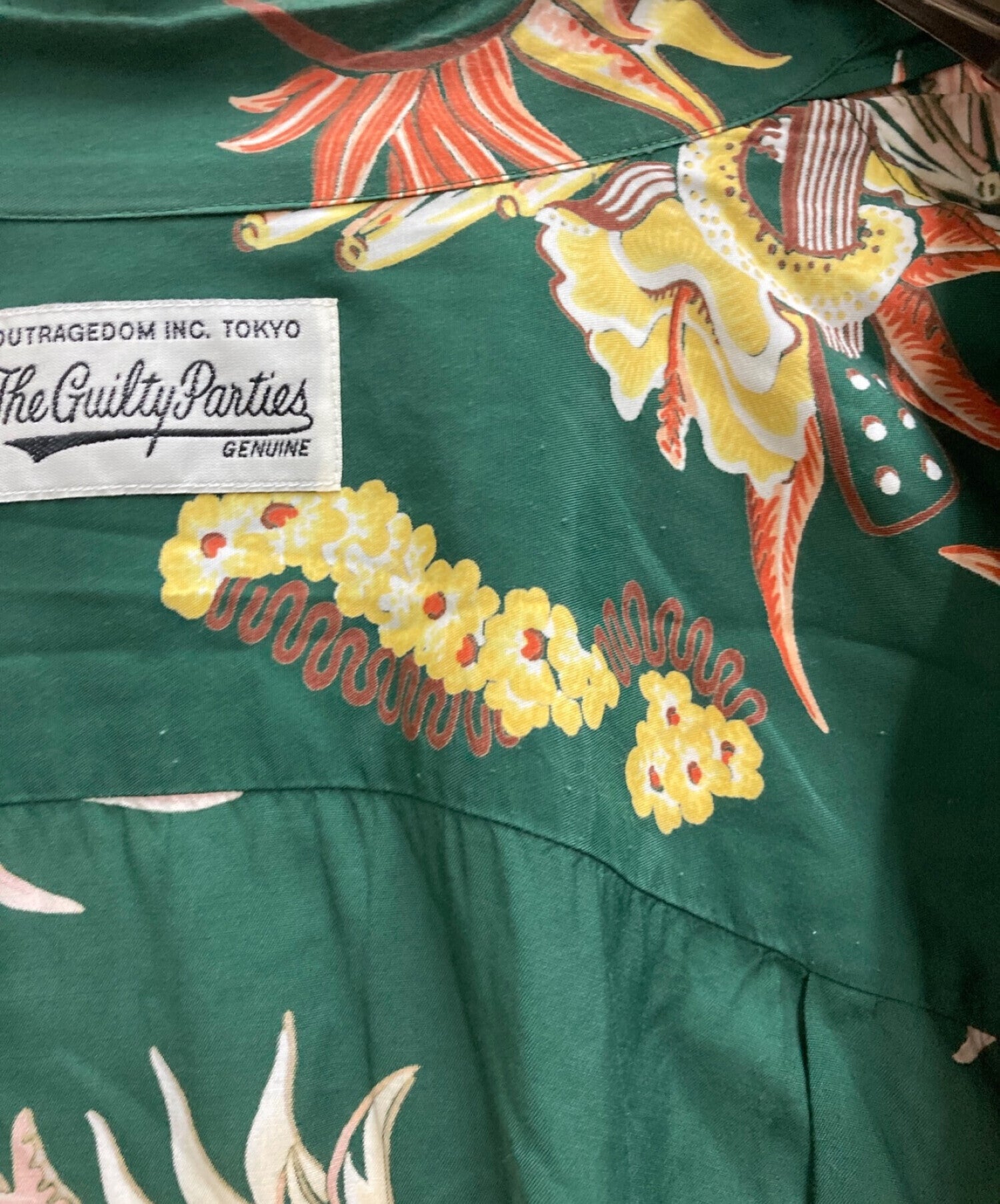 WACKO MARIA◆JAMAICA FLOWER S/S HAWAIIAN SHIRT/18SS-WMS-HI02/XS/レーヨン wacko maria 18ssの通販