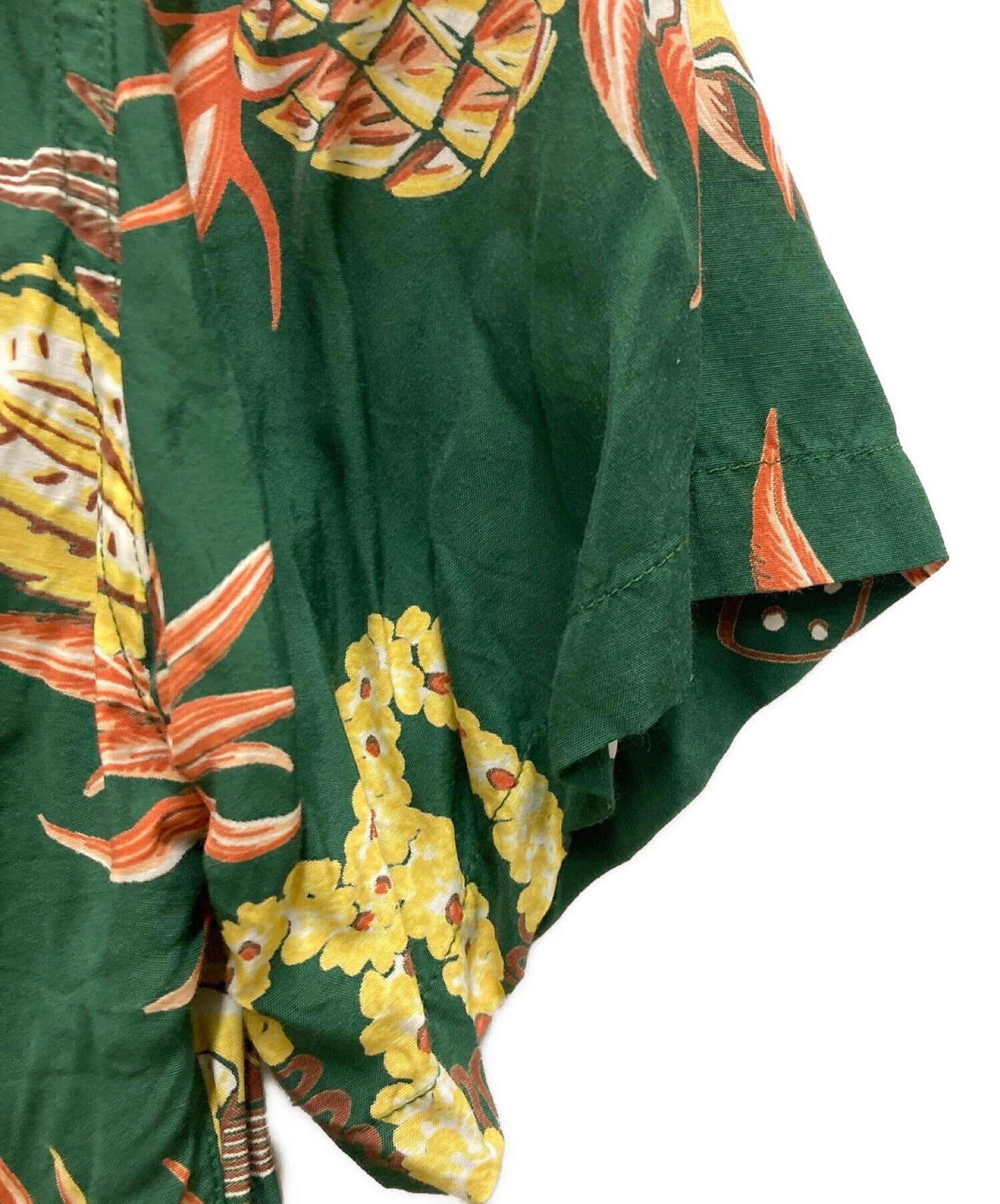 WACKO MARIA◆JAMAICA FLOWER S/S HAWAIIAN SHIRT/18SS-WMS-HI02/XS/レーヨン wacko maria 18ssの通販