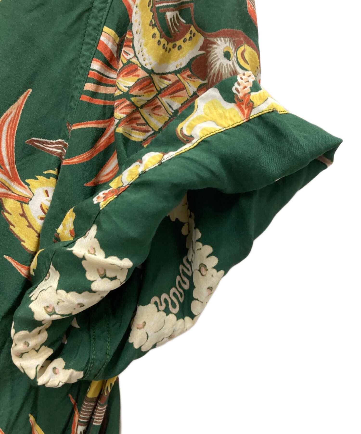 WACKO MARIA◆JAMAICA FLOWER S/S HAWAIIAN SHIRT/18SS-WMS-HI02/XS/レーヨン wacko maria 18ssの通販