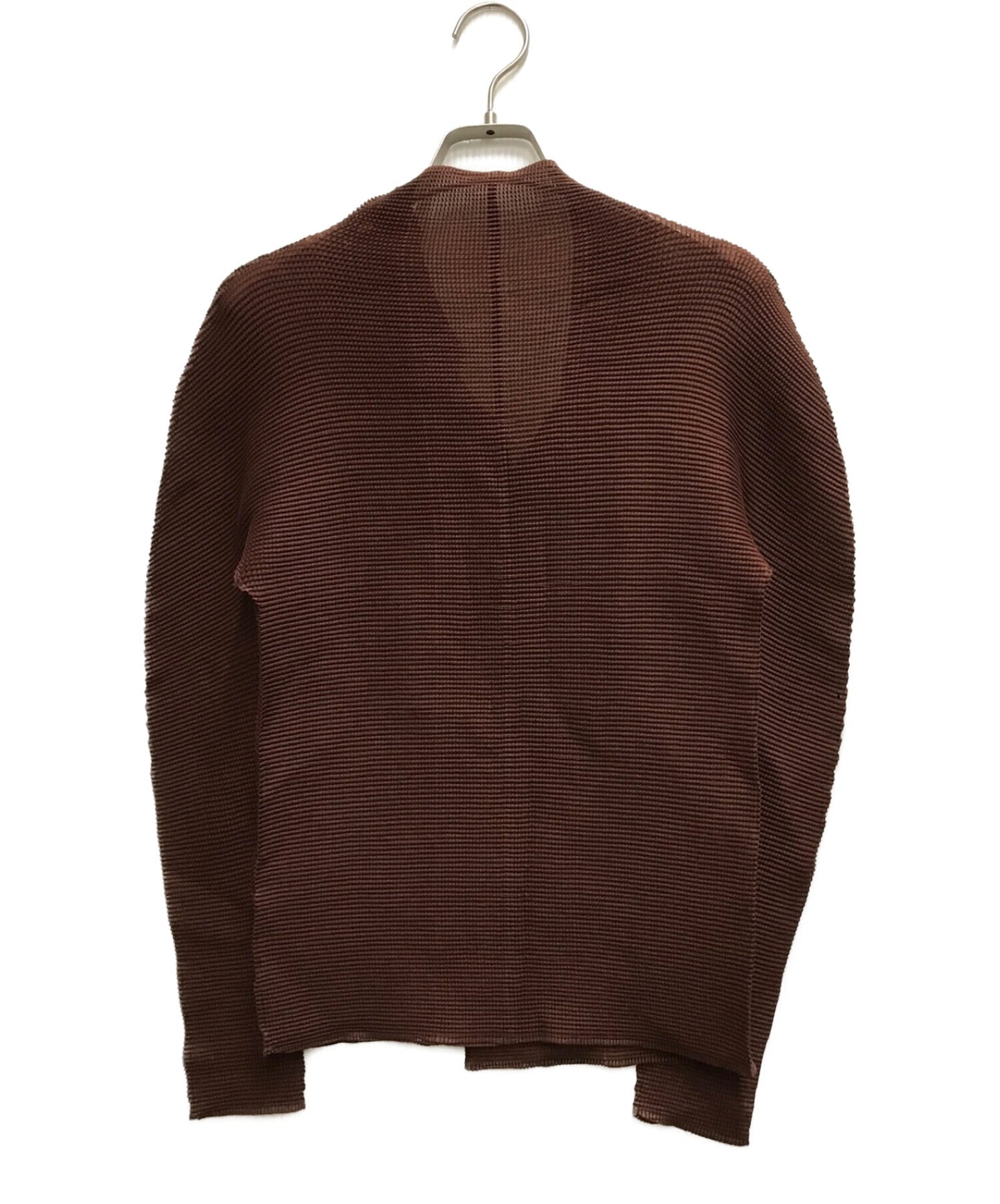 [Pre-owned] me ISSEY MIYAKE pleated cardigan MI31FO511