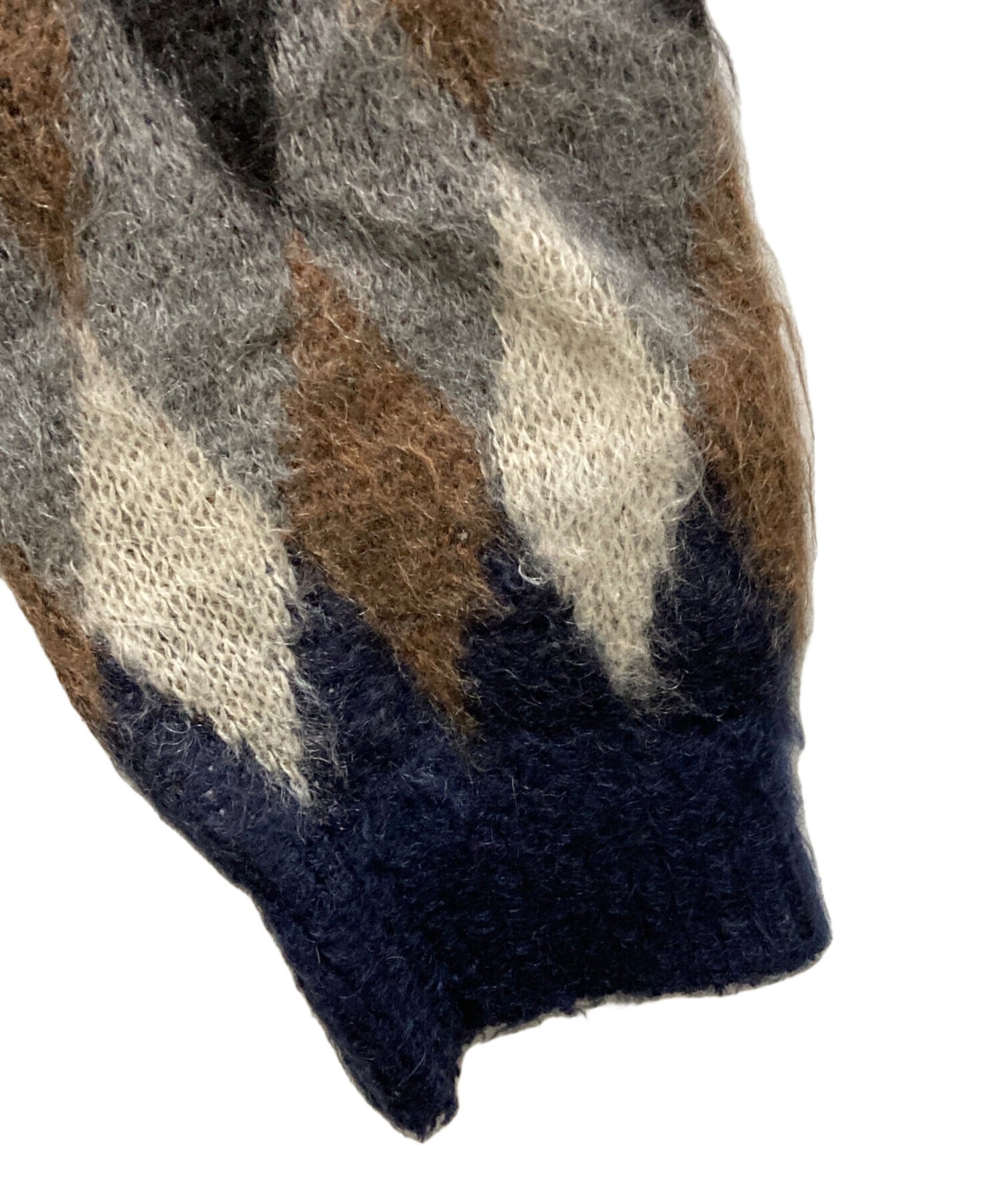 [Pre-owned] Needles Argyle Mohair Cardigan