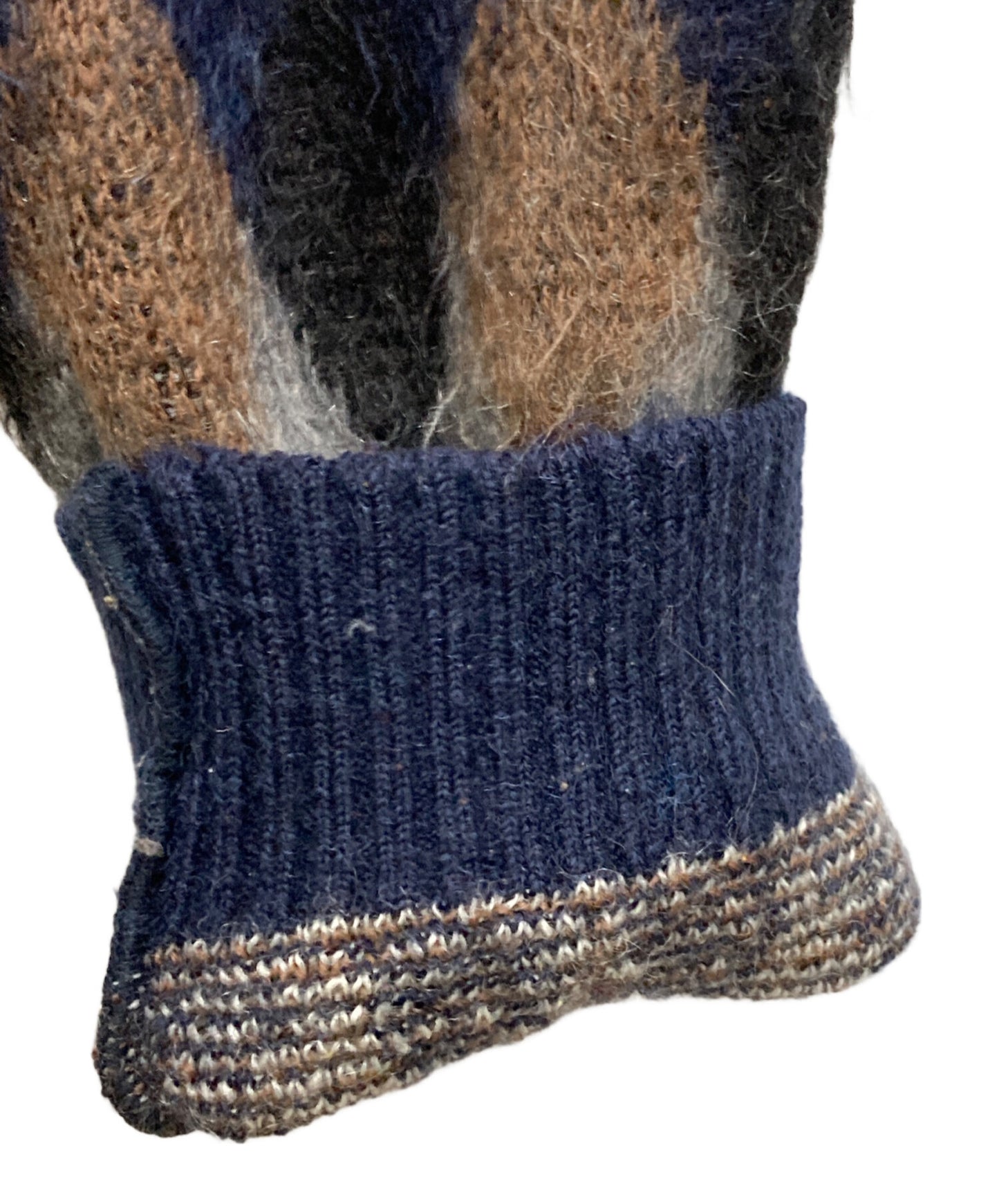 [Pre-owned] Needles Argyle Mohair Cardigan