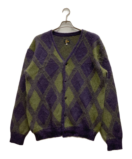 [Pre-owned] Needles Argyle Mohair Cardigan NS278