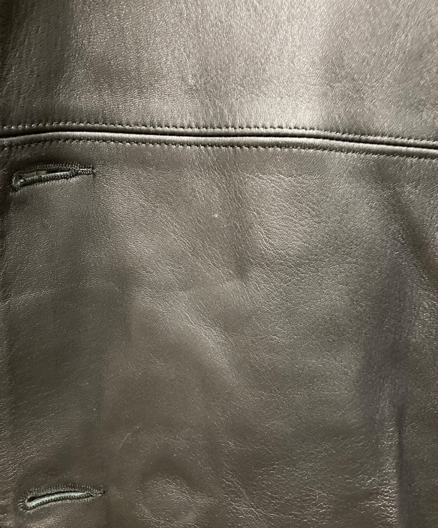 [Pre-owned] WACKO MARIA leather car coat