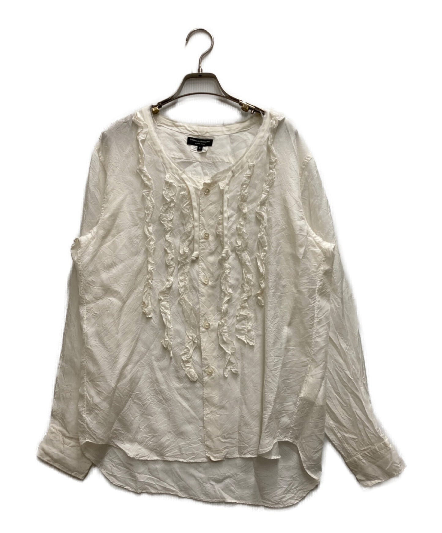 [Pre-owned] COMME des GARCONS HOMME PLUS Cut-off ruffle shirt PS-B031