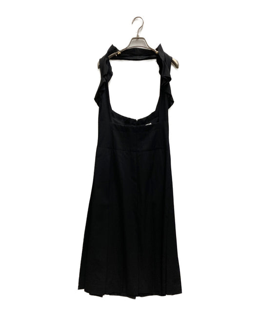 [Pre-owned] COMME des GARCONS COMME des GARCONS Wool Gaber Halter Neck Dress RS-A002