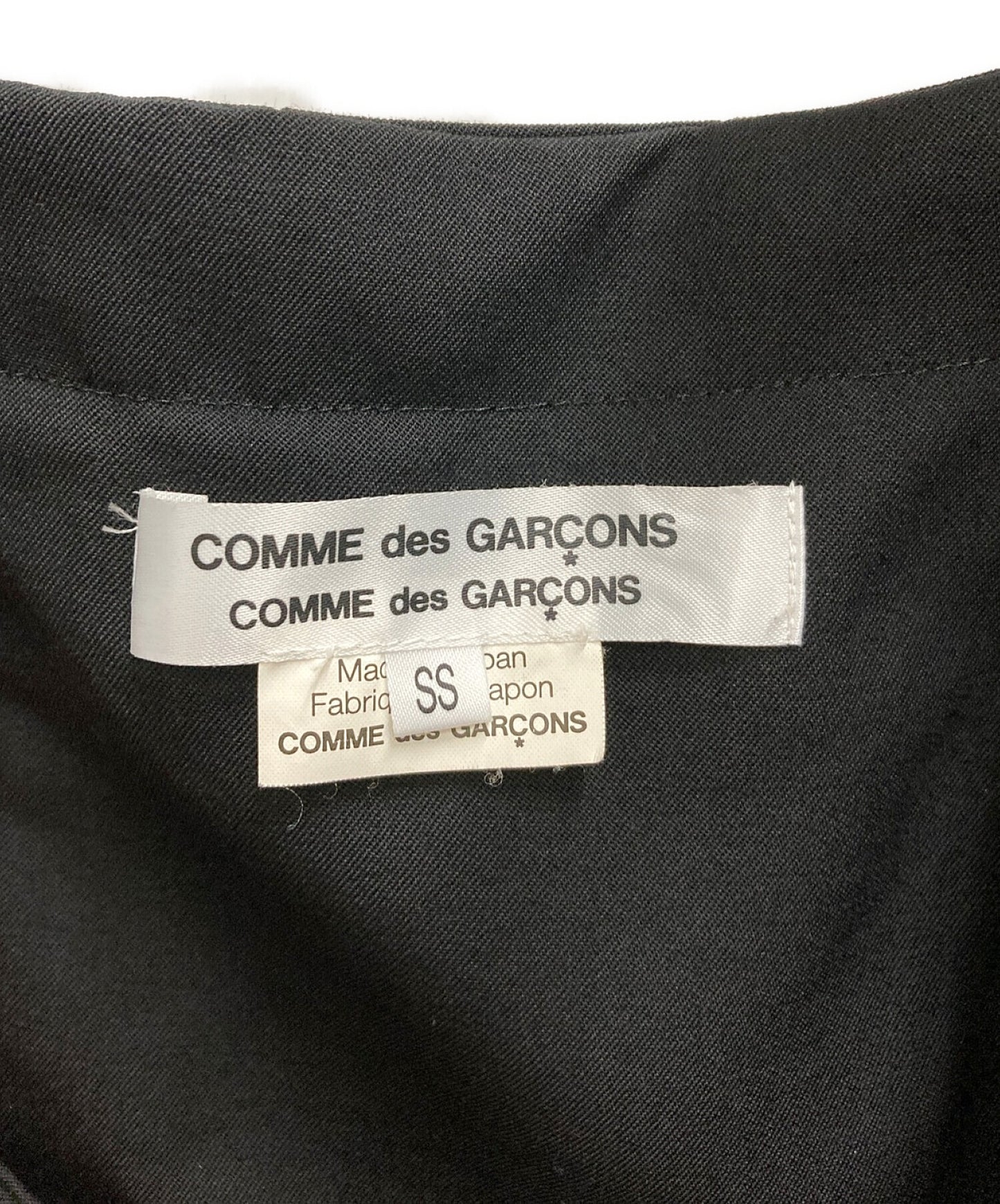 [Pre-owned] COMME des GARCONS COMME des GARCONS Wool Gaber Halter Neck Dress RS-A002