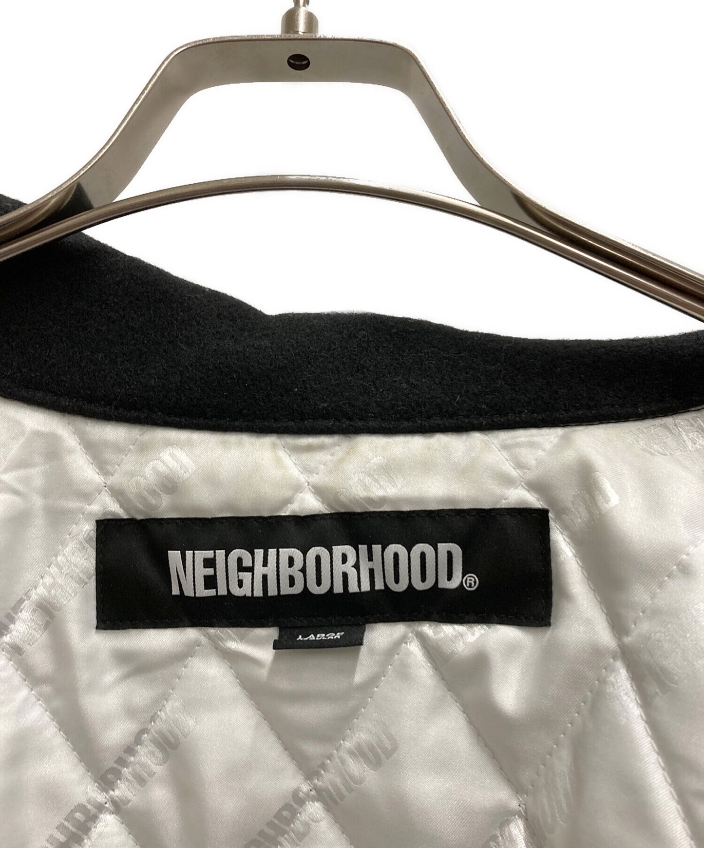 [Pre-owned] NEIGHBORHOOD MELTON ZIP JACKET 232SPNH-JKM02