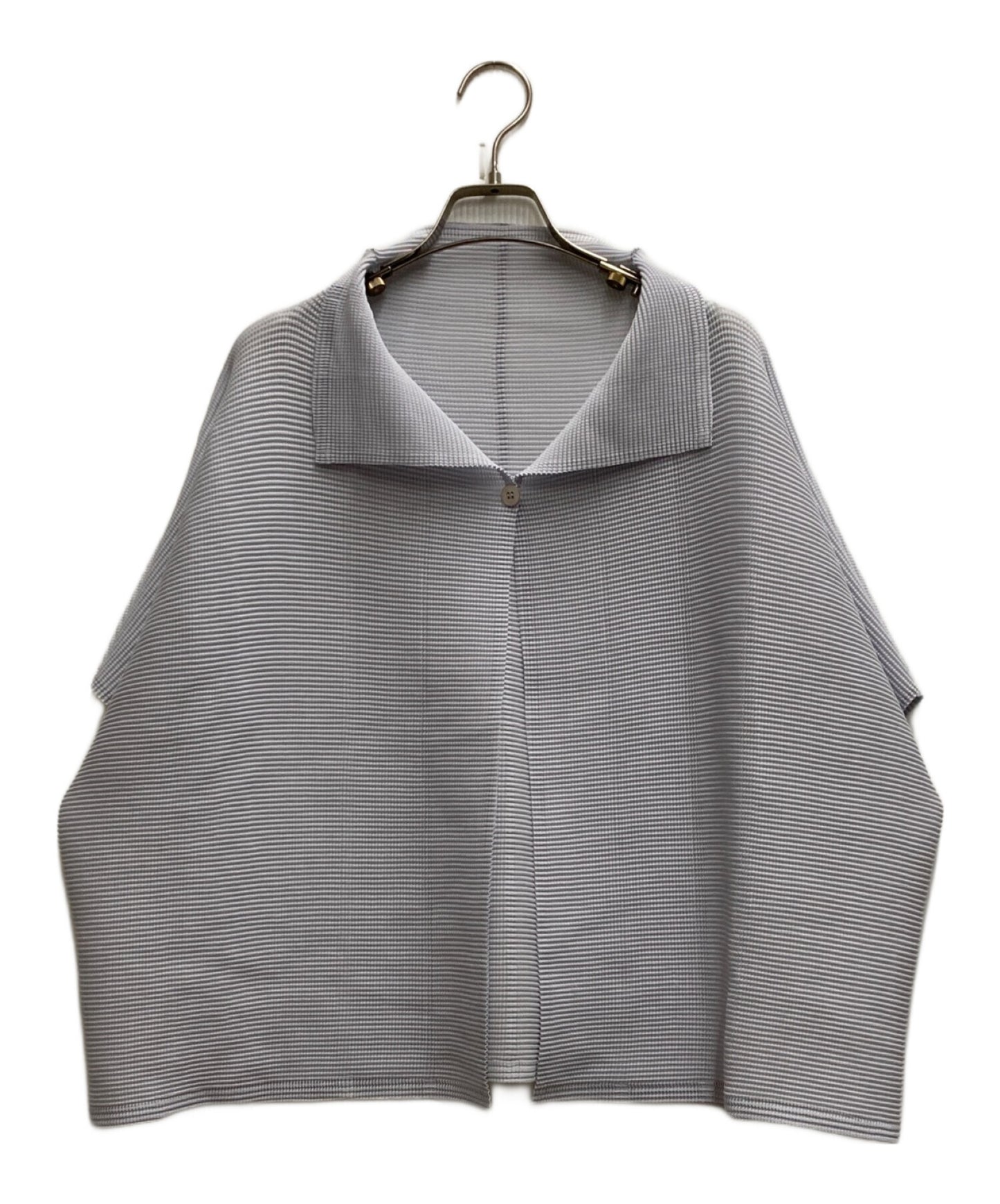 [Pre-owned] me ISSEY MIYAKE pleated cardigan MI23FO214