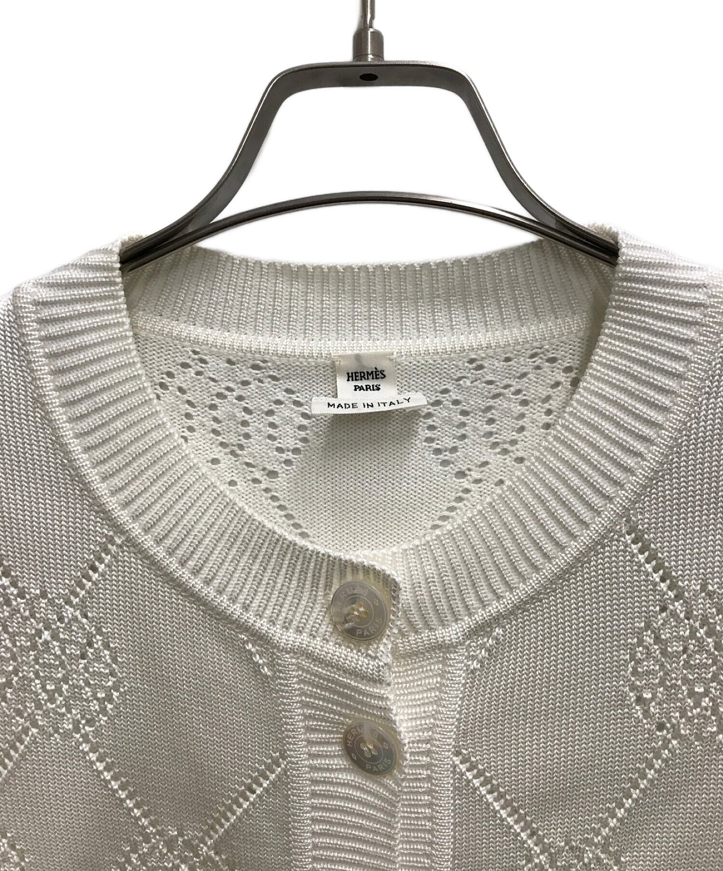 [Pre-owned] HERMES Micro H Lift Cardigan 26-7710/2E2710DA