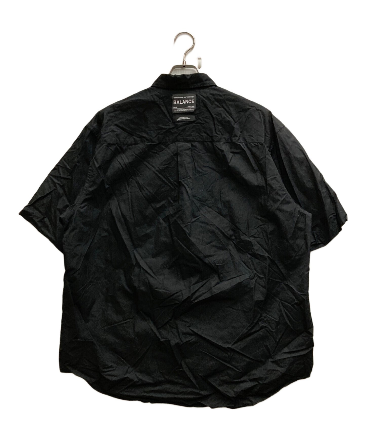 [Pre-owned] UNDERCOVER Broad Name Collage Short-Sleeved Shirt UC1D4407