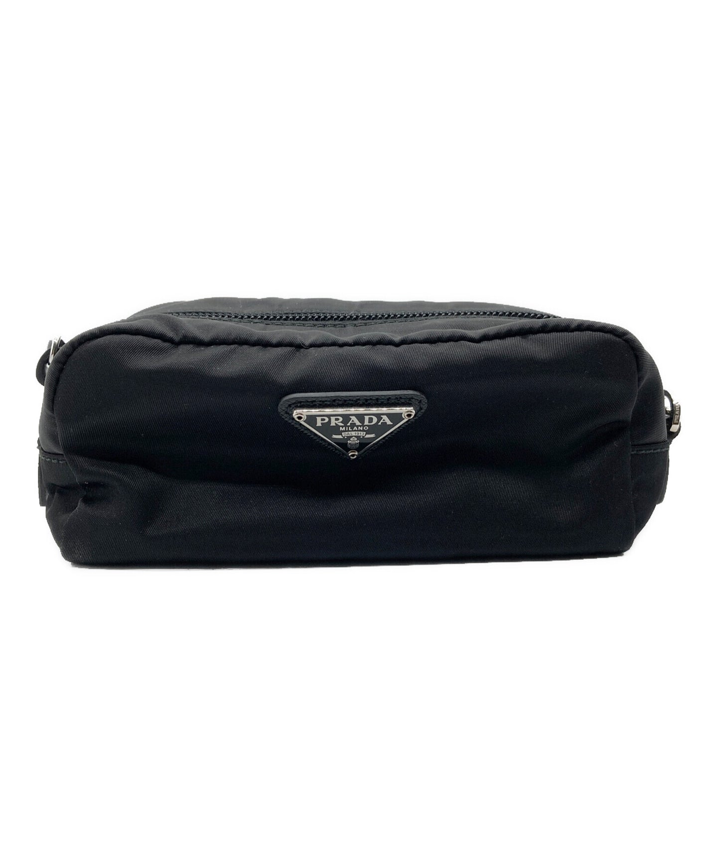 [Pre-owned] PRADA Nylon pouch with strap 1NE175