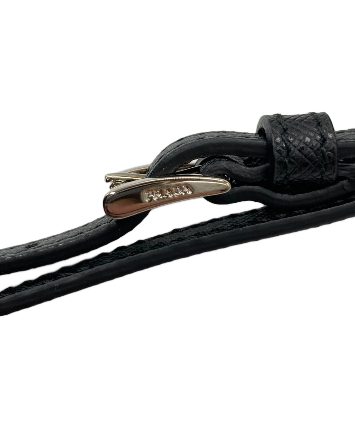 [Pre-owned] PRADA Nylon pouch with strap 1NE175