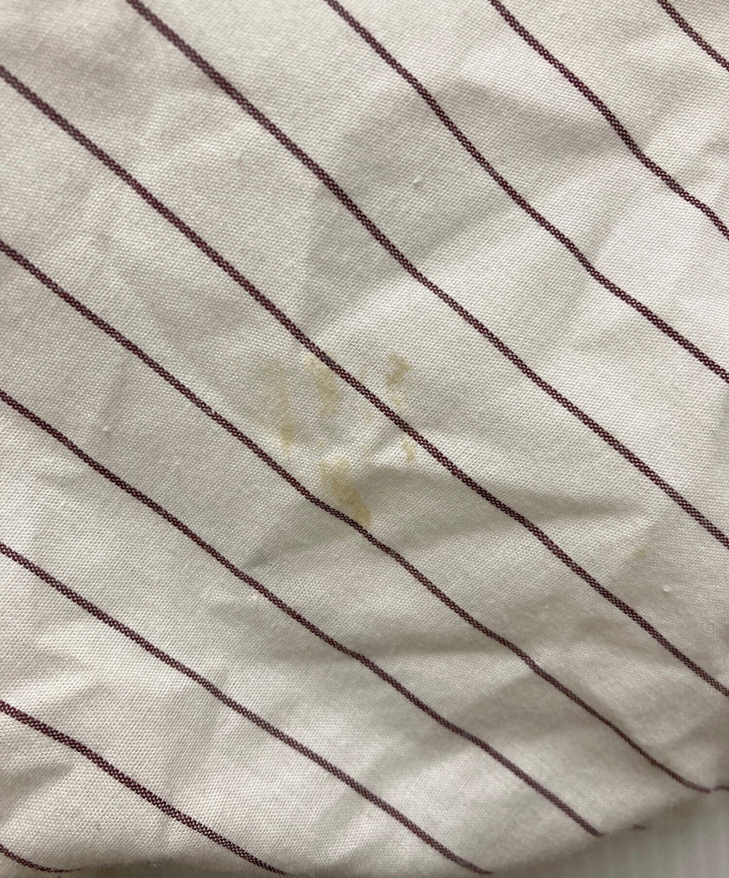 [Pre-owned] NEIGHBORHOOD STRIPE WORK SHIRT SS 231TSNH-SHM06