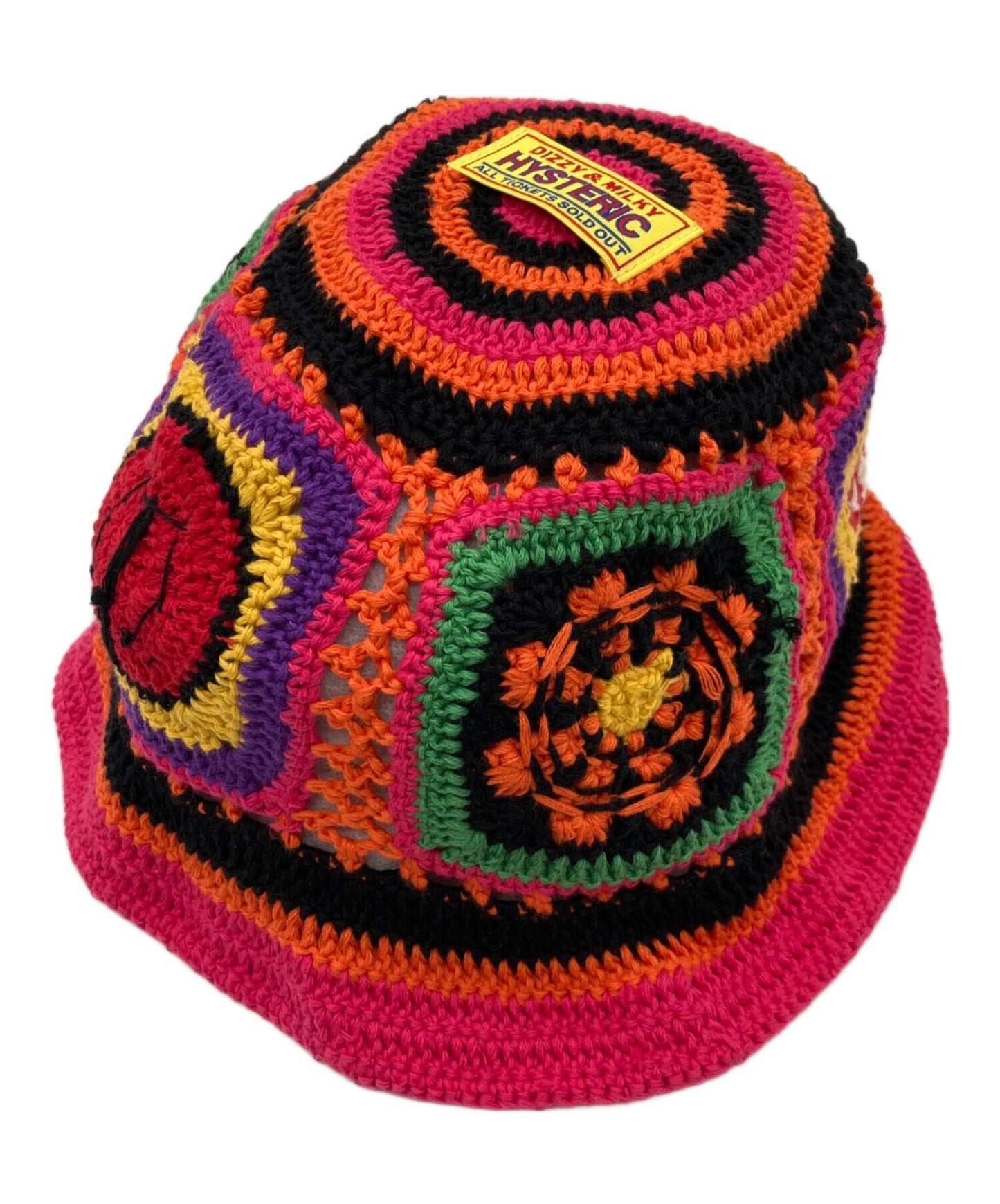 [Pre-owned] Hysteric Glamour HG SQUARE Hand-Knit Bucket Hat