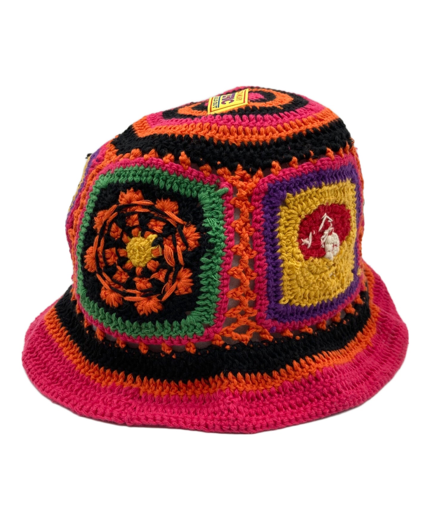 [Pre-owned] Hysteric Glamour HG SQUARE Hand-Knit Bucket Hat