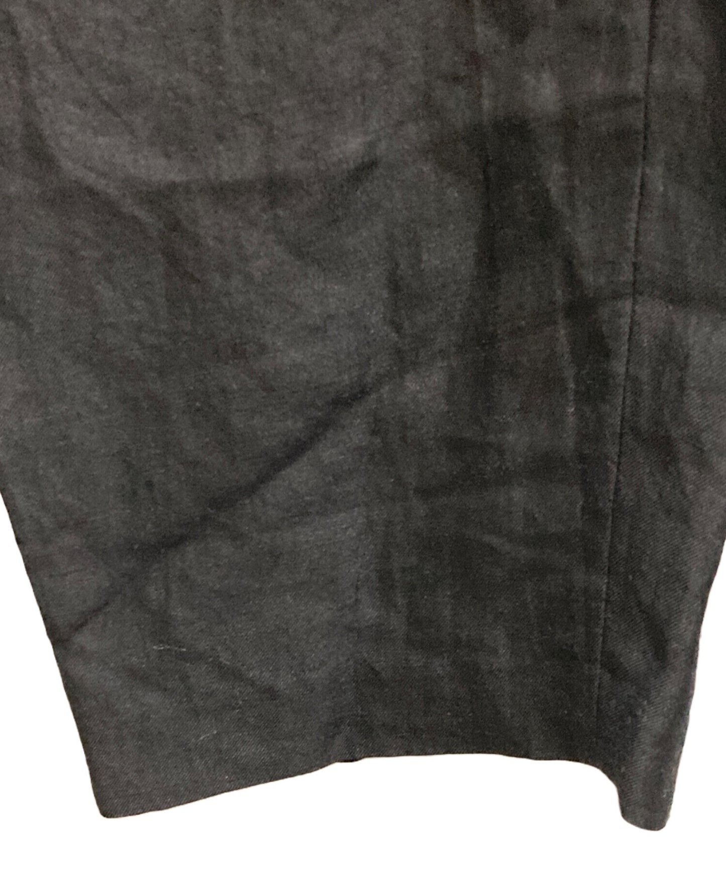 [Pre-owned] YOHJI YAMAMOTO HIGH TWISTED GABARDINE LOW-RISE BASIC PANTS FS-P04-308-1