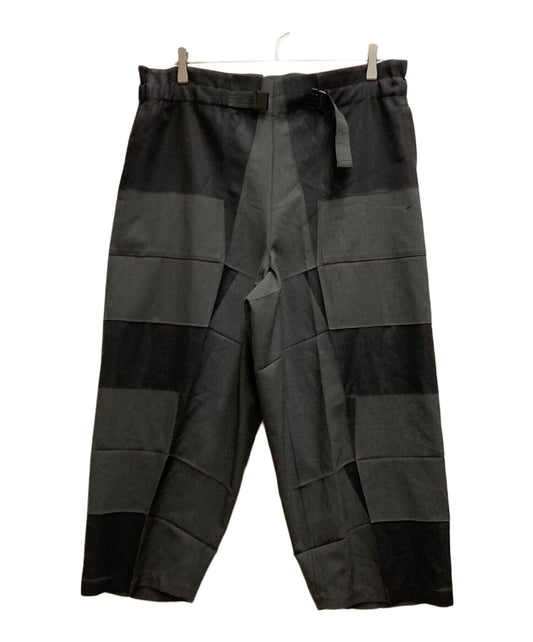 [Pre-owned] me ISSEY MIYAKE Belted reconstructed design pants MI01FF801