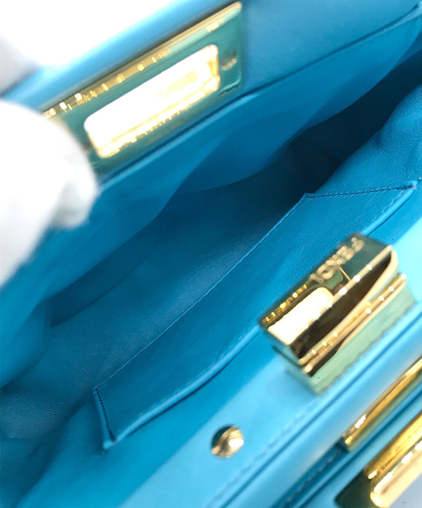 [Pre-owned] FENDI Mini peekaboo shoulder bag 8BN320