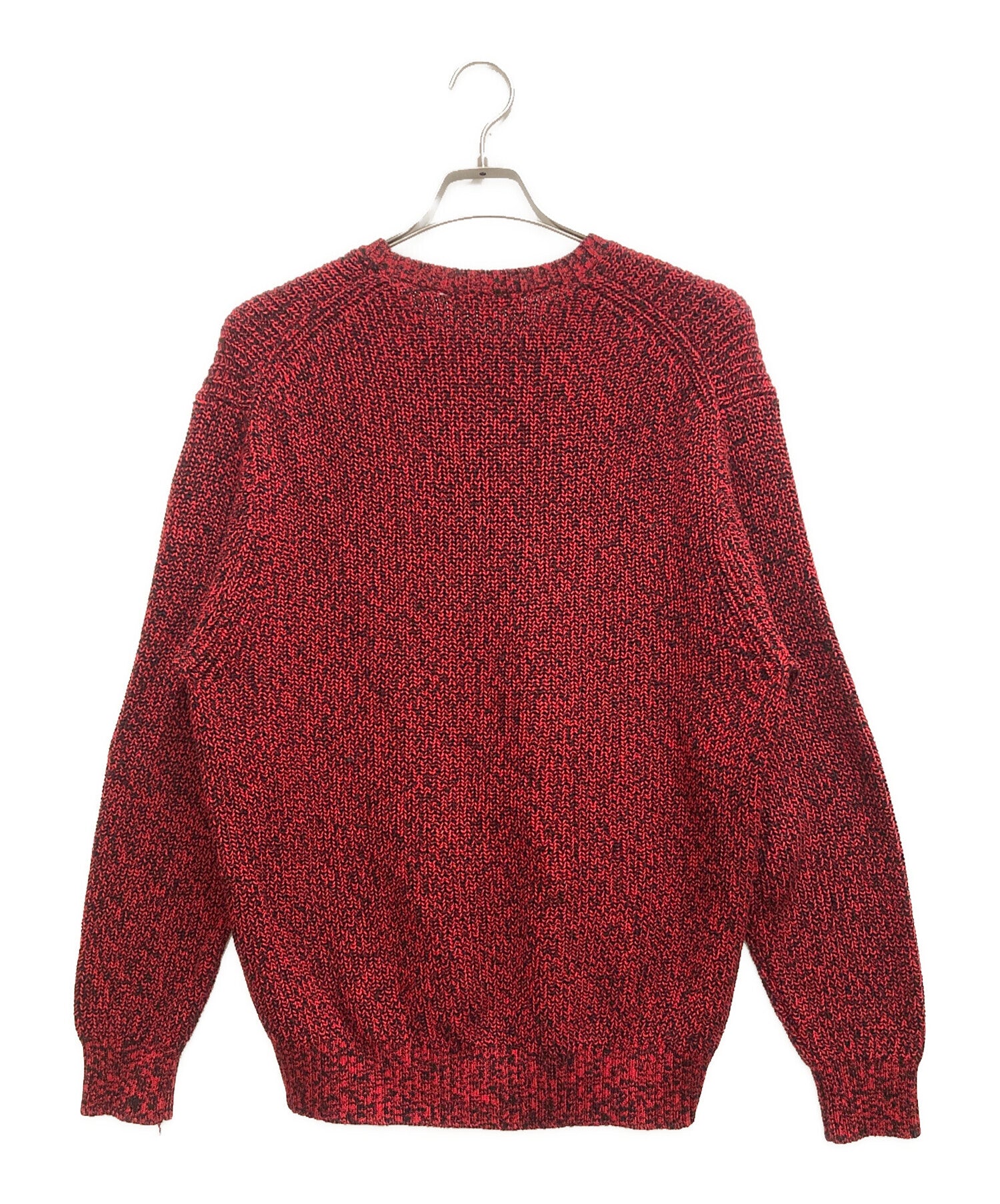 Supreme Melange Rib Knit Sweater 赤 21aw Supreme Melange Rib Knit Sweater 赤 21aw 【公式通販】