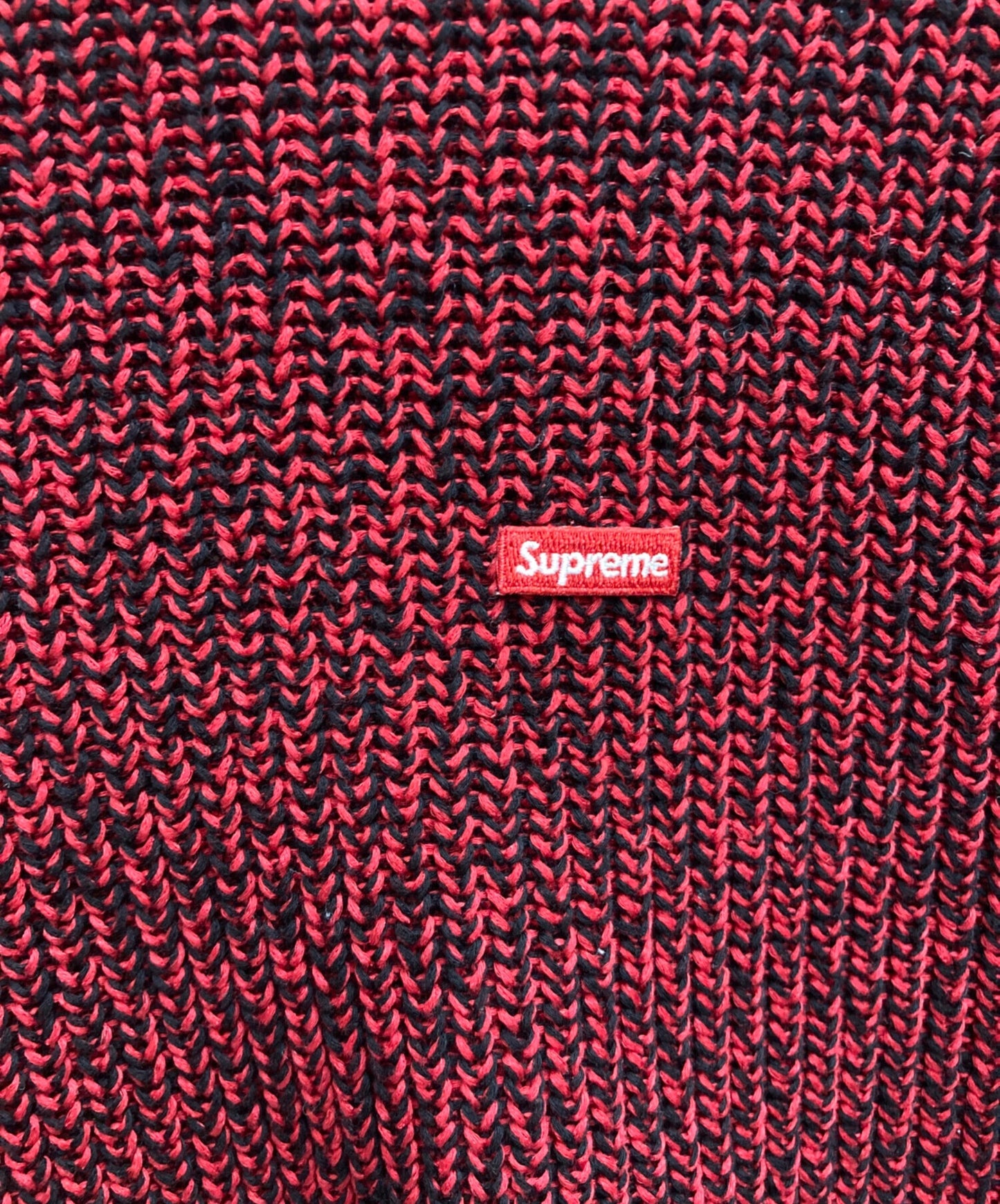 [Pre-owned] SUPREME Melange Rib Knit Sweater