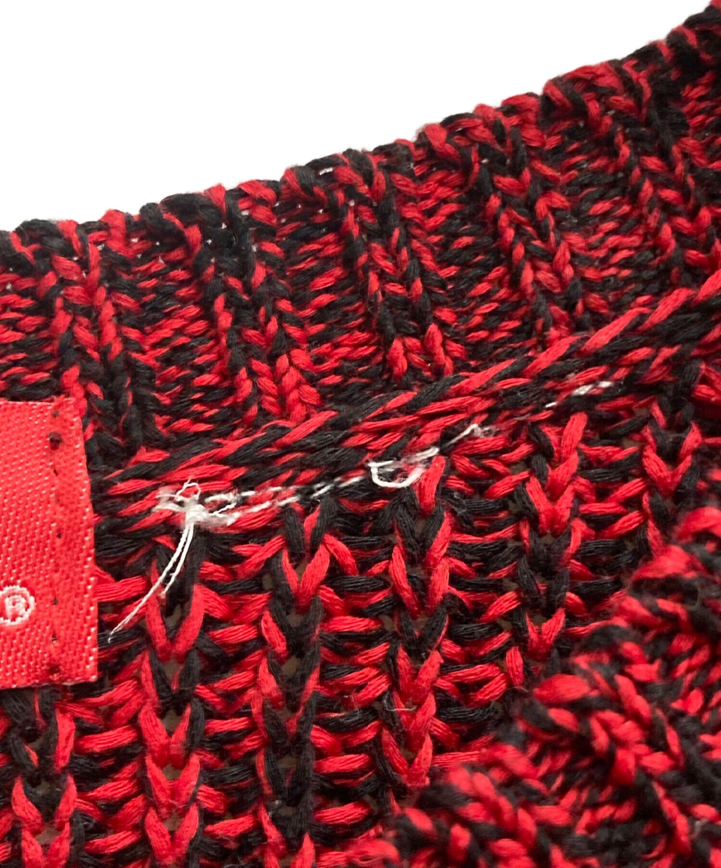 [Pre-owned] SUPREME Melange Rib Knit Sweater