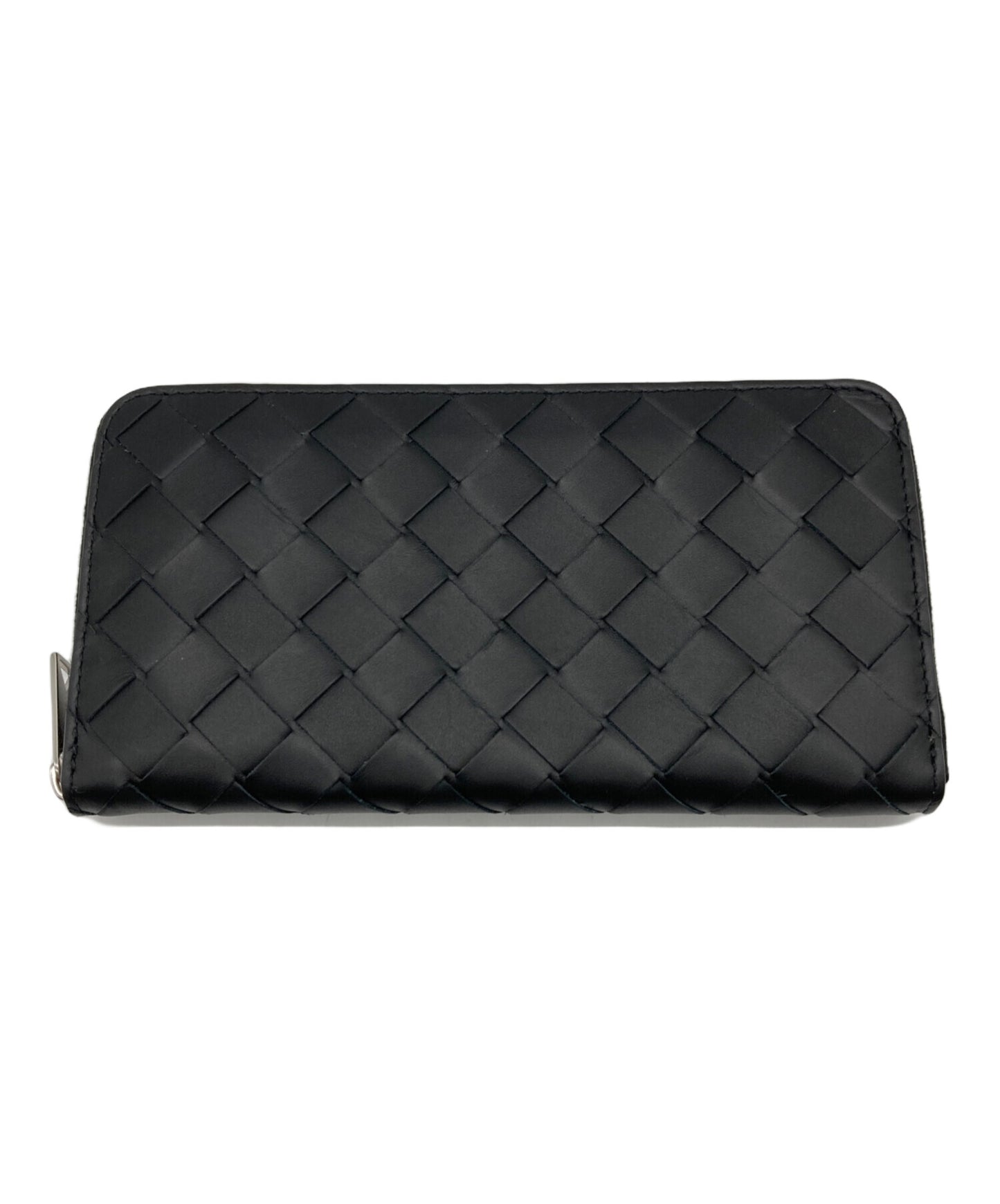 [Pre-owned] BOTTEGA VENETA Intrecciato zip-around wallet 593217