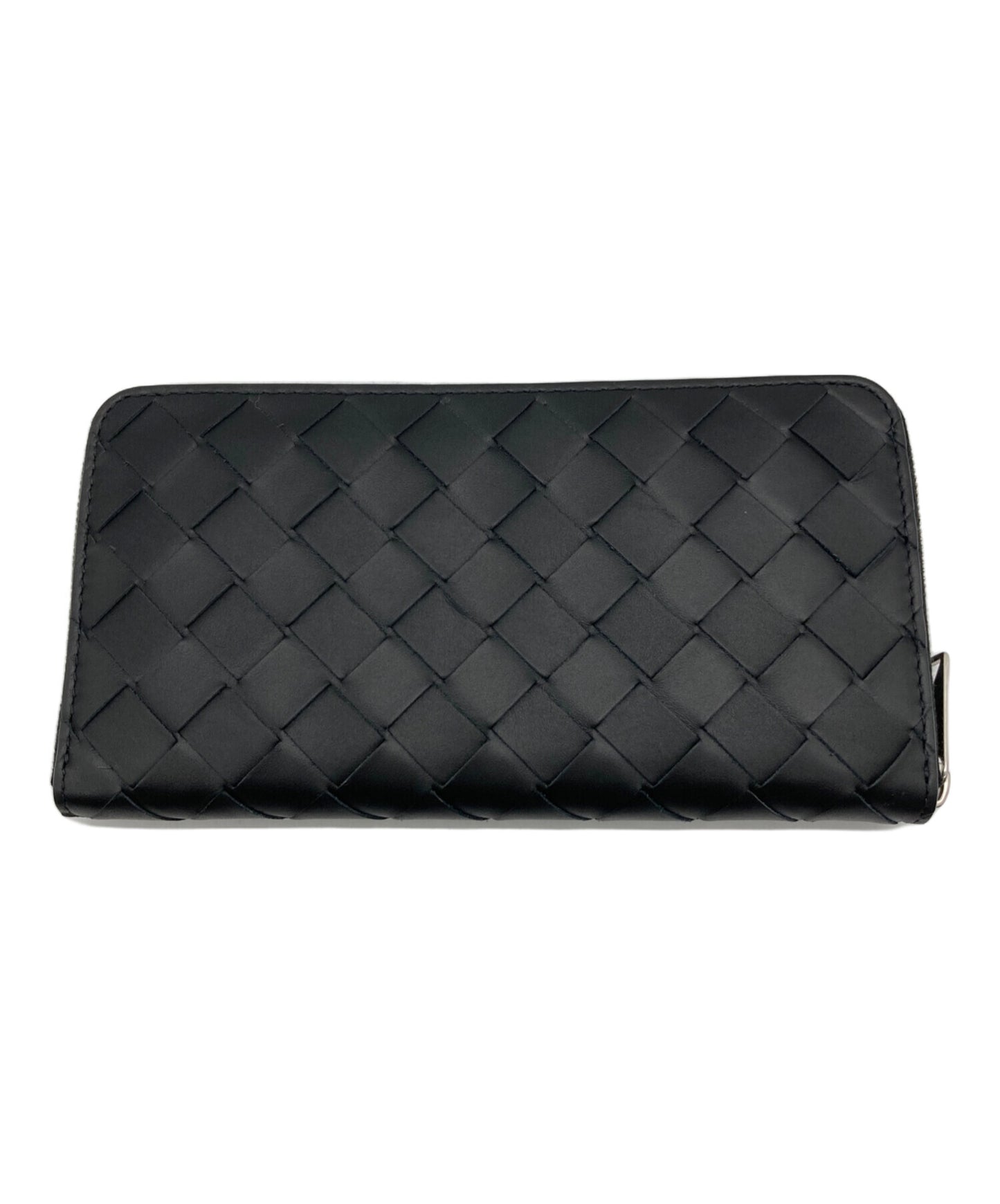 [Pre-owned] BOTTEGA VENETA Intrecciato zip-around wallet 593217