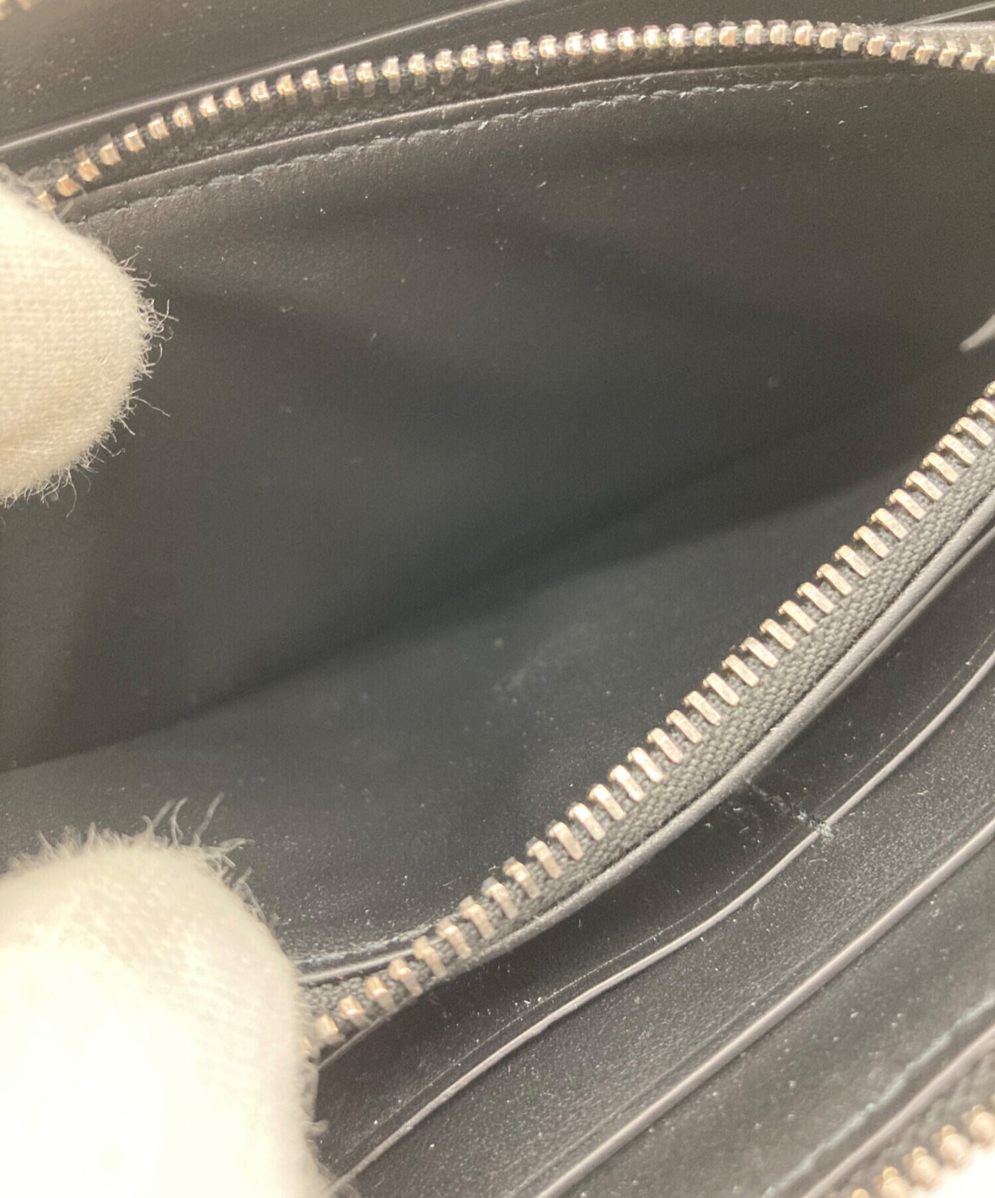 [Pre-owned] BOTTEGA VENETA Intrecciato zip-around wallet 593217