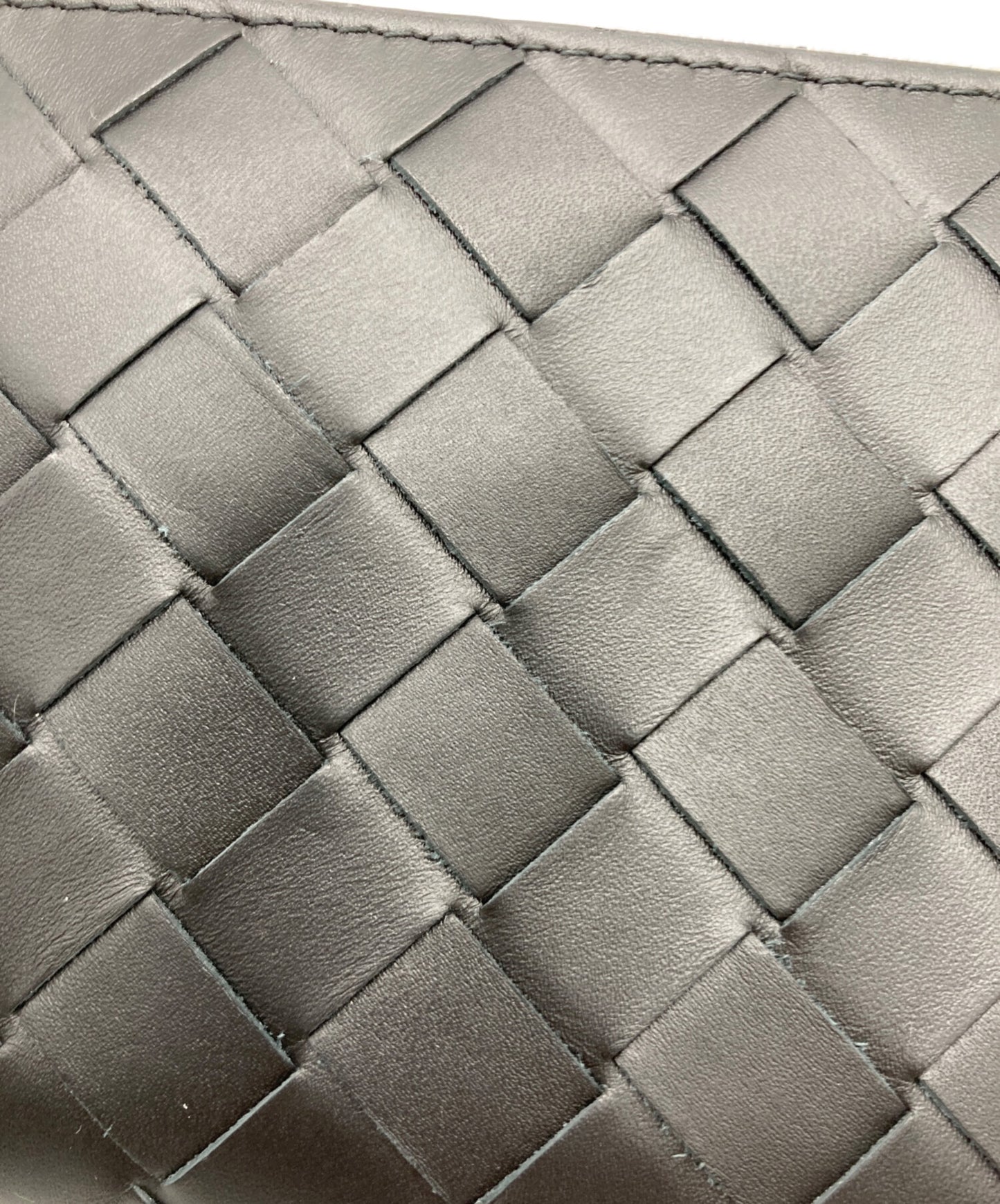 [Pre-owned] BOTTEGA VENETA Intrecciato zip-around wallet 593217