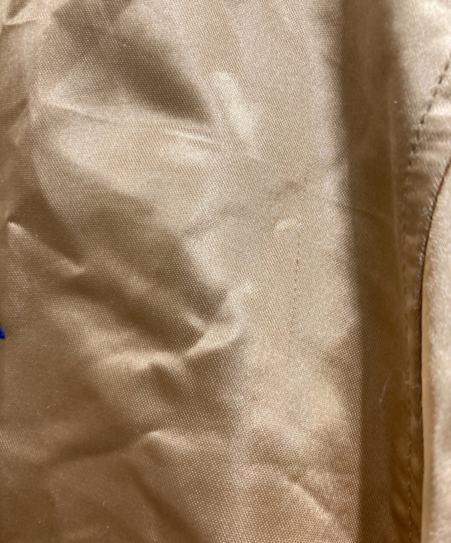 [Pre-owned] SUPREME Satin Varsity Jacket