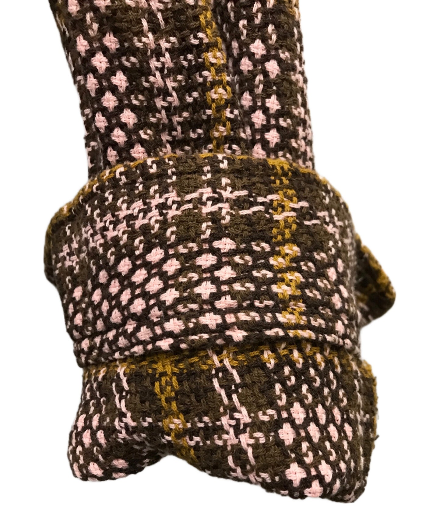 [Pre-owned] SUPREME Basket Weave Plaid Shirt