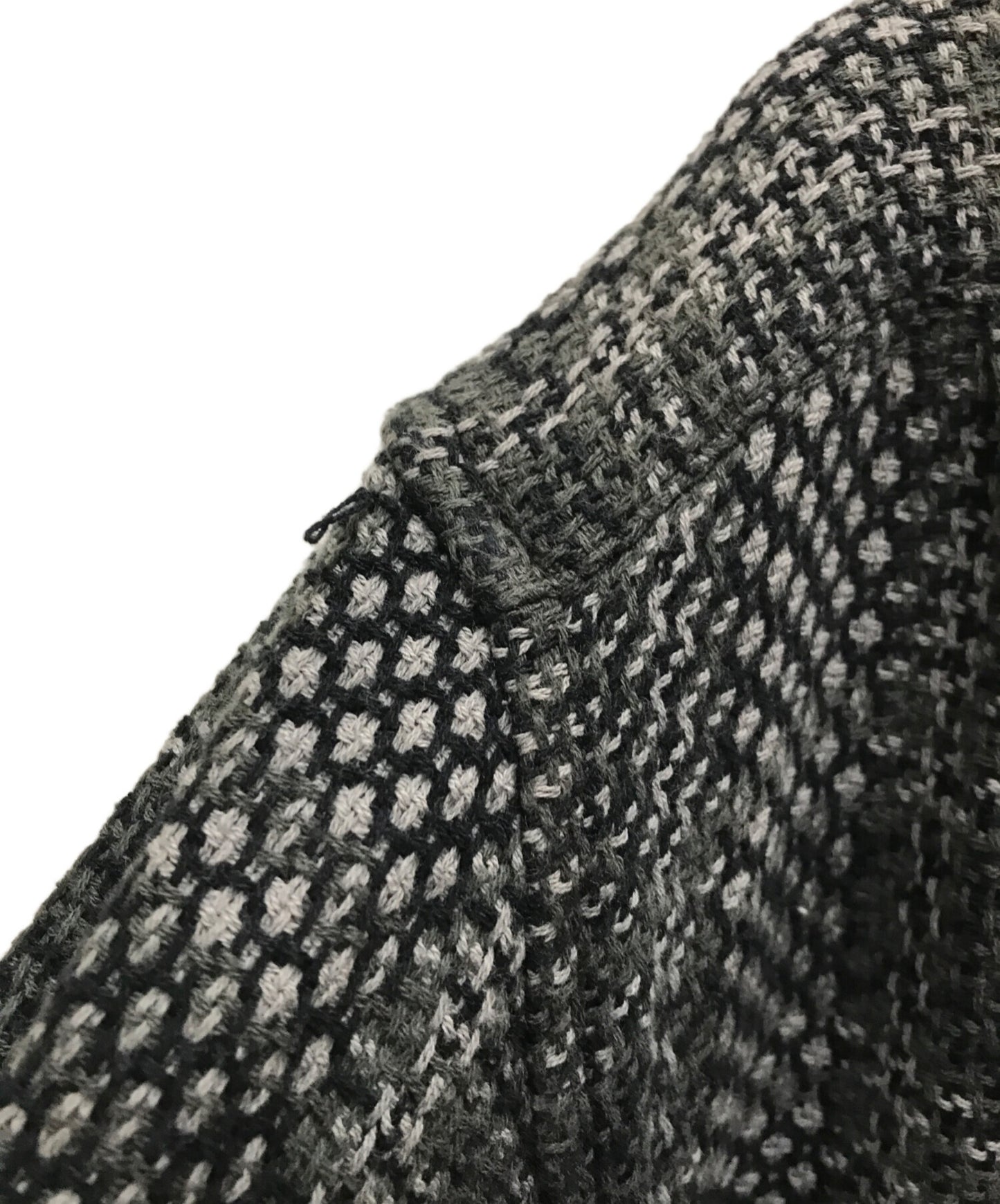 [Pre-owned] SUPREME Basket Weave Plaid Shirt