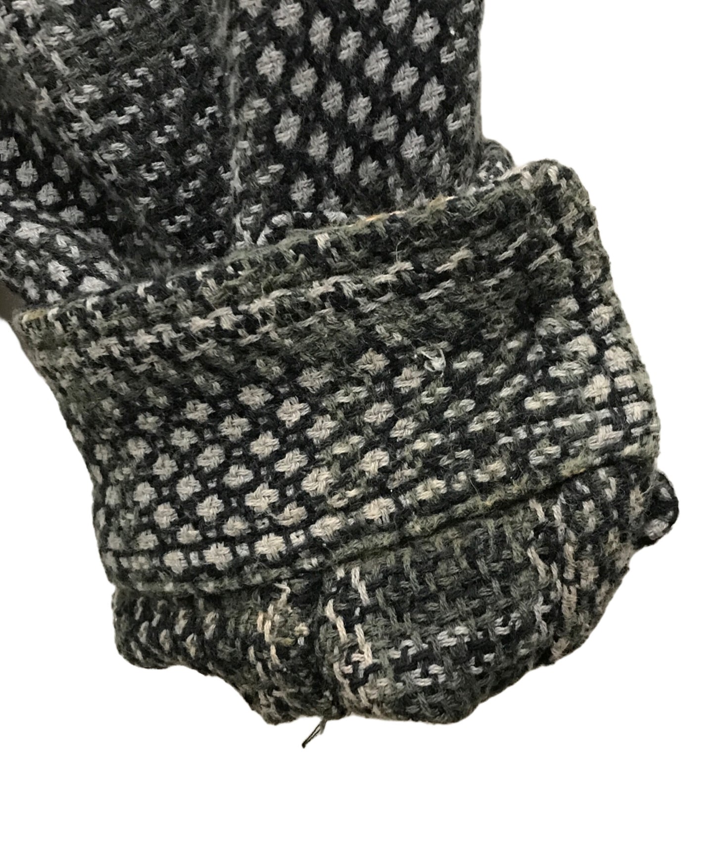 [Pre-owned] SUPREME Basket Weave Plaid Shirt