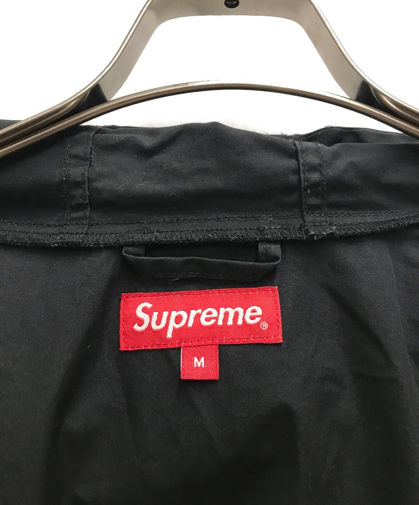 [Pre-owned] SUPREME Cotton Hooded Raglan Jacket