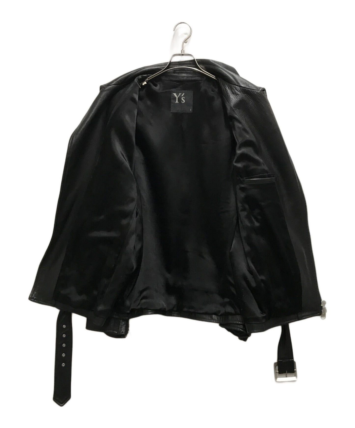 [Pre-owned] Y's GRADATION LEATHER RIDERS YE-Y01-700