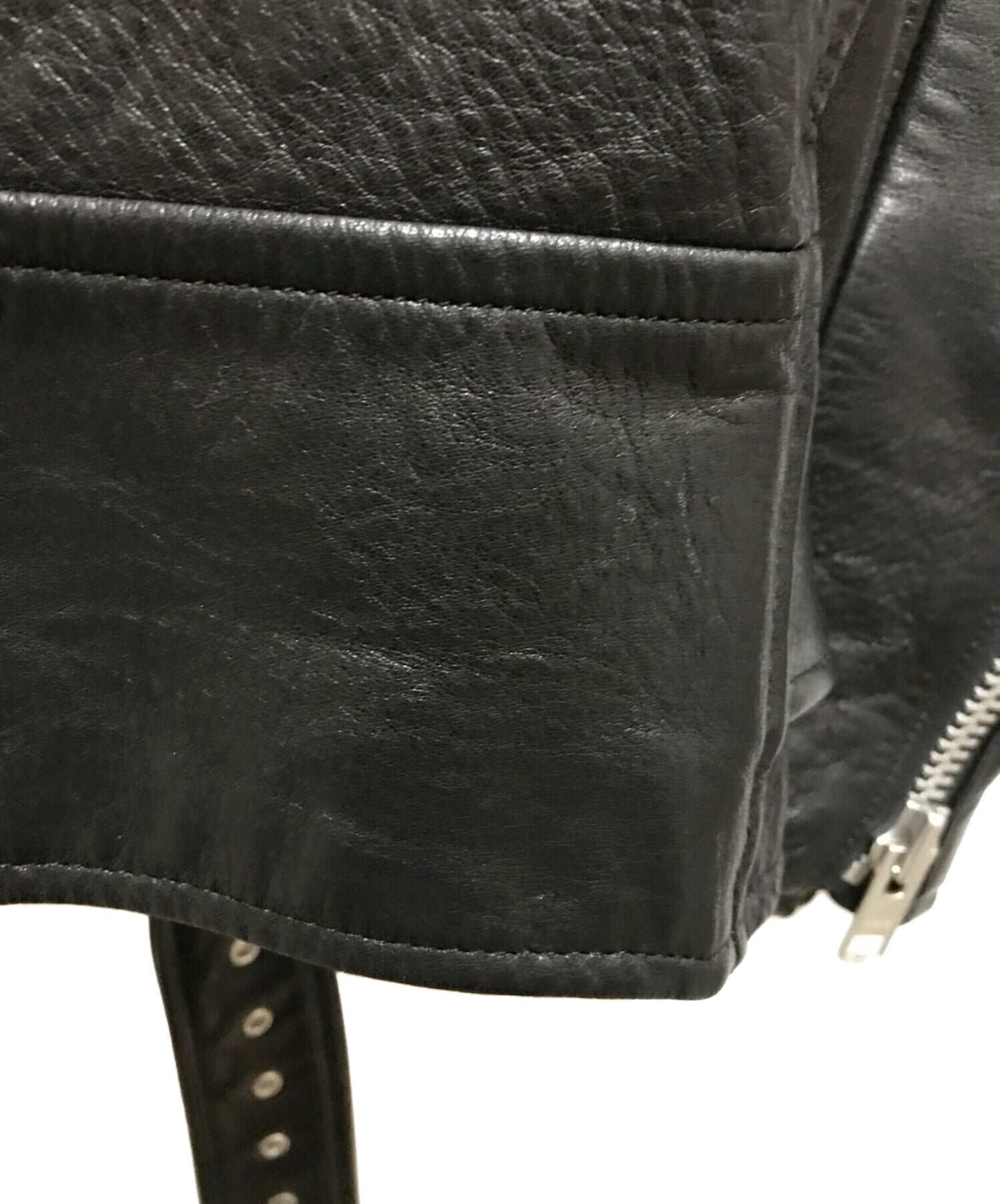 [Pre-owned] Y's GRADATION LEATHER RIDERS YE-Y01-700