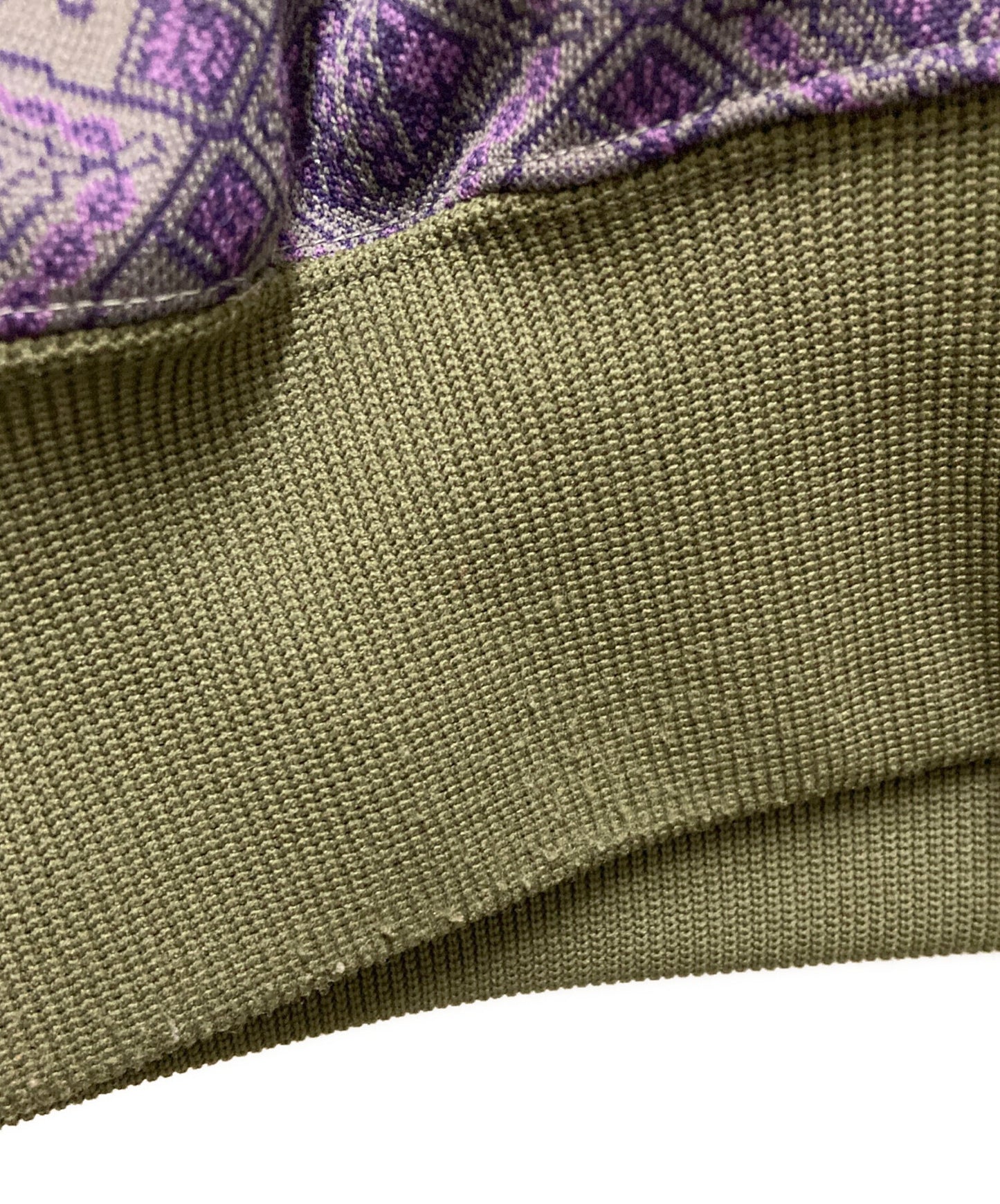 [Pre-owned] Needles Track Jacket Poly Jacquard Geometric CH232