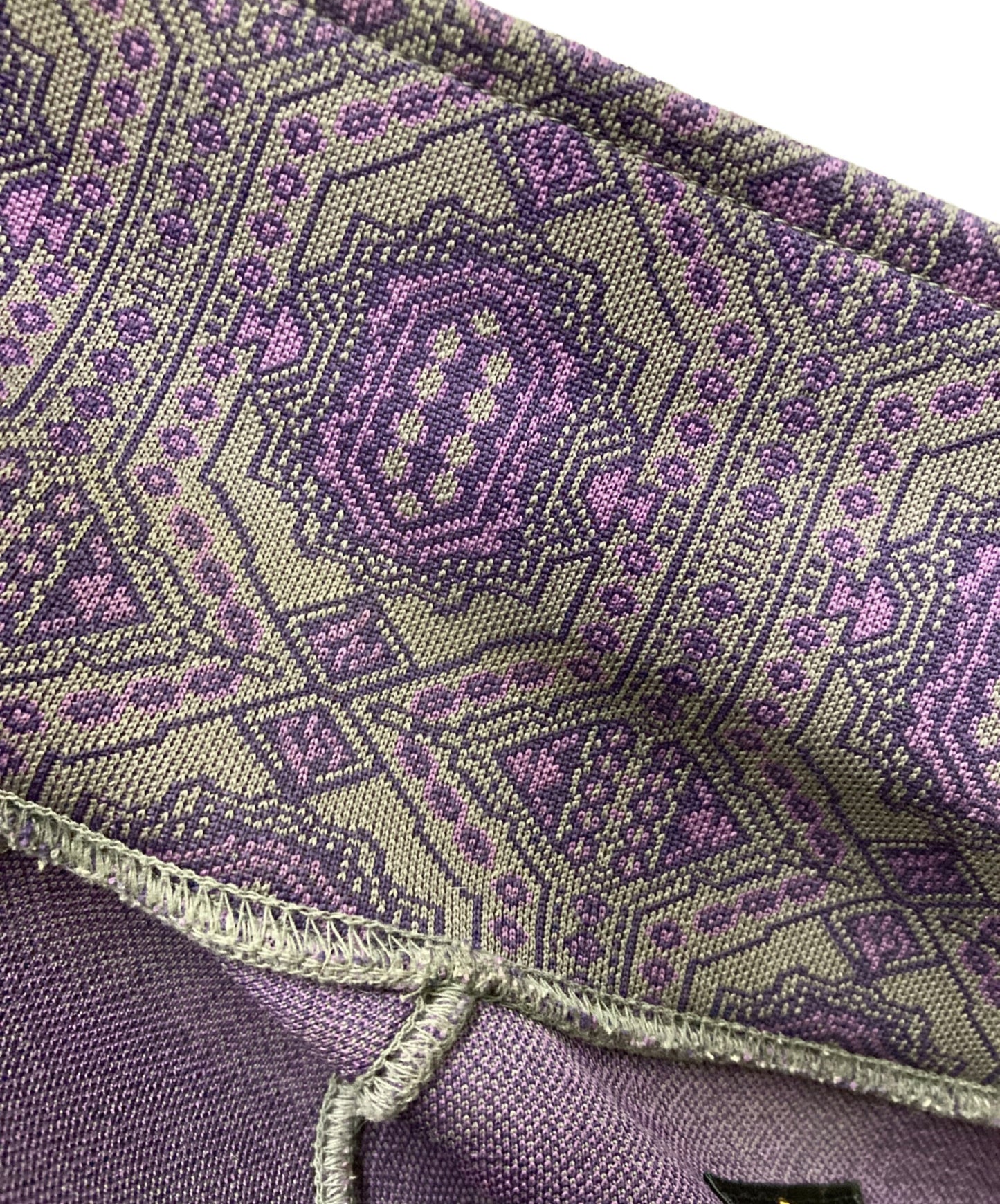[Pre-owned] Needles Track Jacket Poly Jacquard Geometric CH232