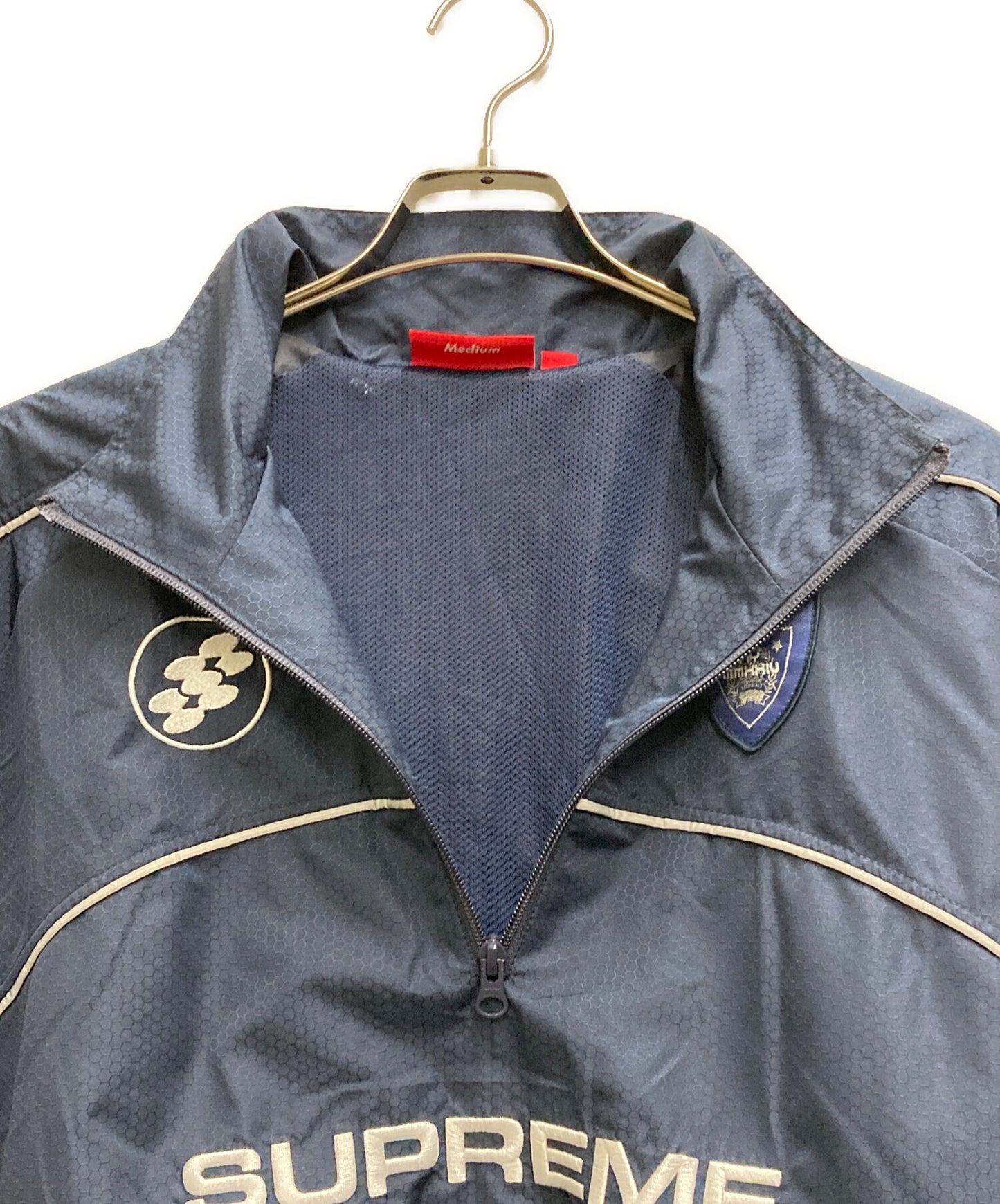 [Pre-owned] SUPREME Reflective Piping Pullover