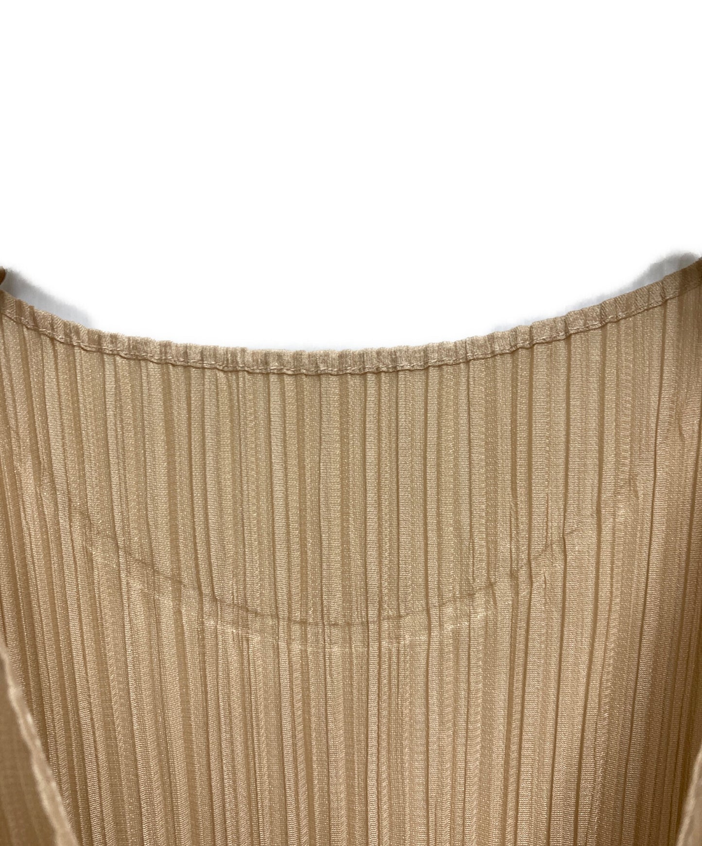 [Pre-owned] PLEATS PLEASE French Sleeve Pleated Cut and Sewn PP31JK161