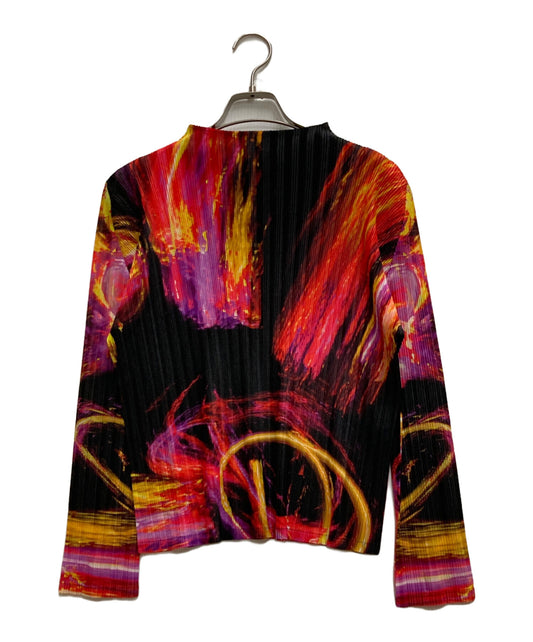 [Pre-owned] PLEATS PLEASE SPECTRUM RIB Pleated cut and sewn PP43FK341