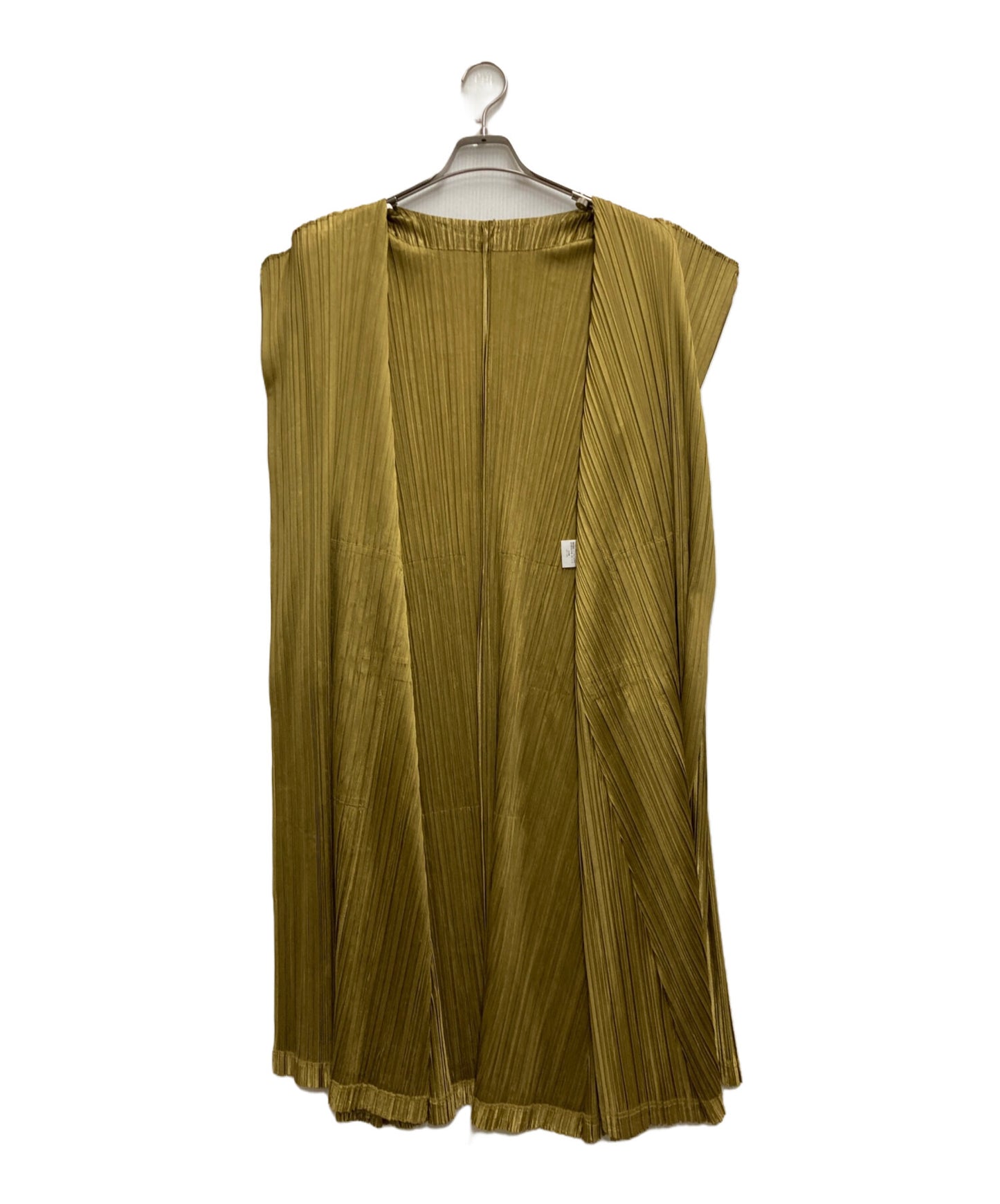 [Pre-owned] ISSEY MIYAKE Pleated long jacket PP63-JA221