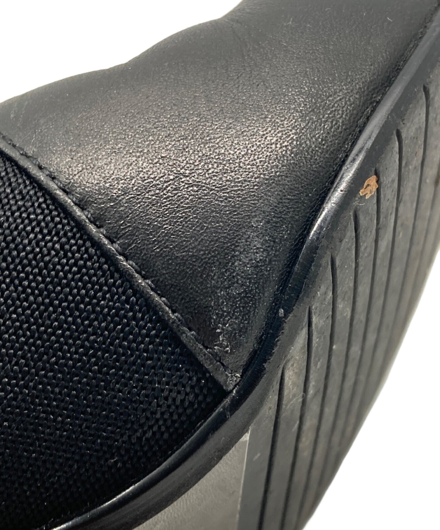 [Pre-owned] ISSEY MIYAKE Metal Heel Leather Short Boots