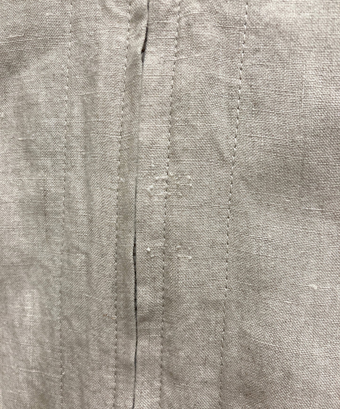 [Pre-owned] Yohji Yamamoto pour homme HIGH COUNT LINEN ZIP OPEN BLOUSE HG-B28-301