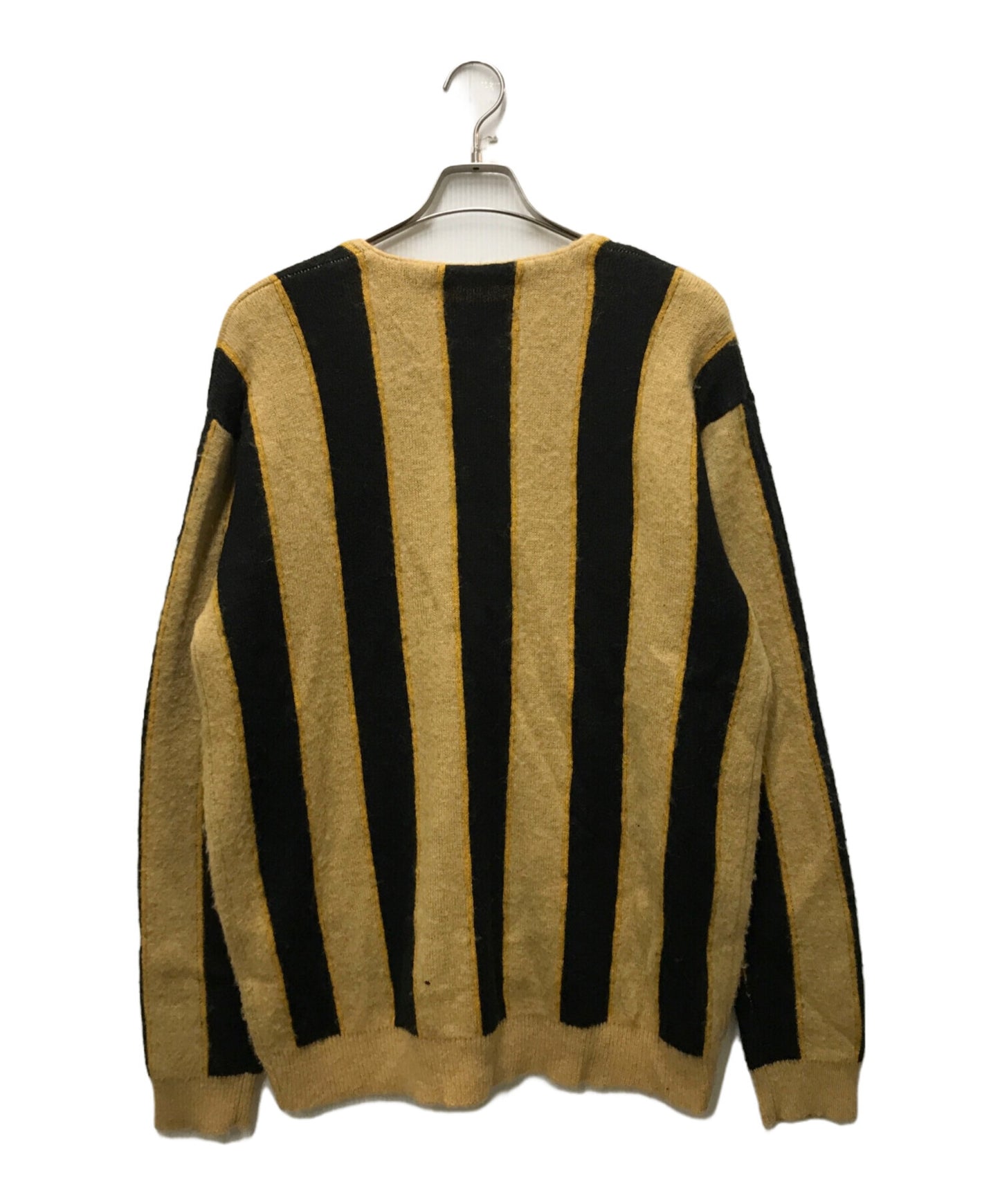 [Pre-owned] stussy Mohair-blend striped cardigan