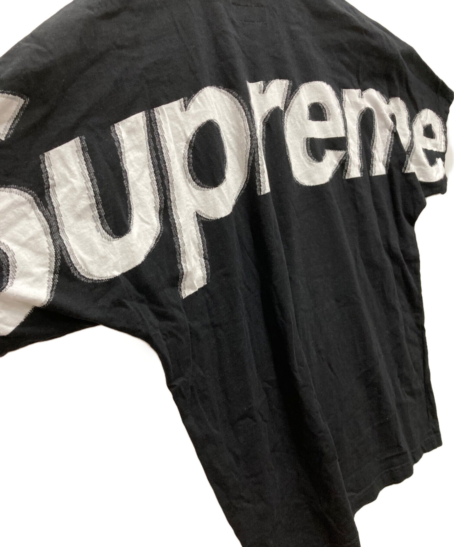 [Pre-owned] SUPREME intarsia S/S top