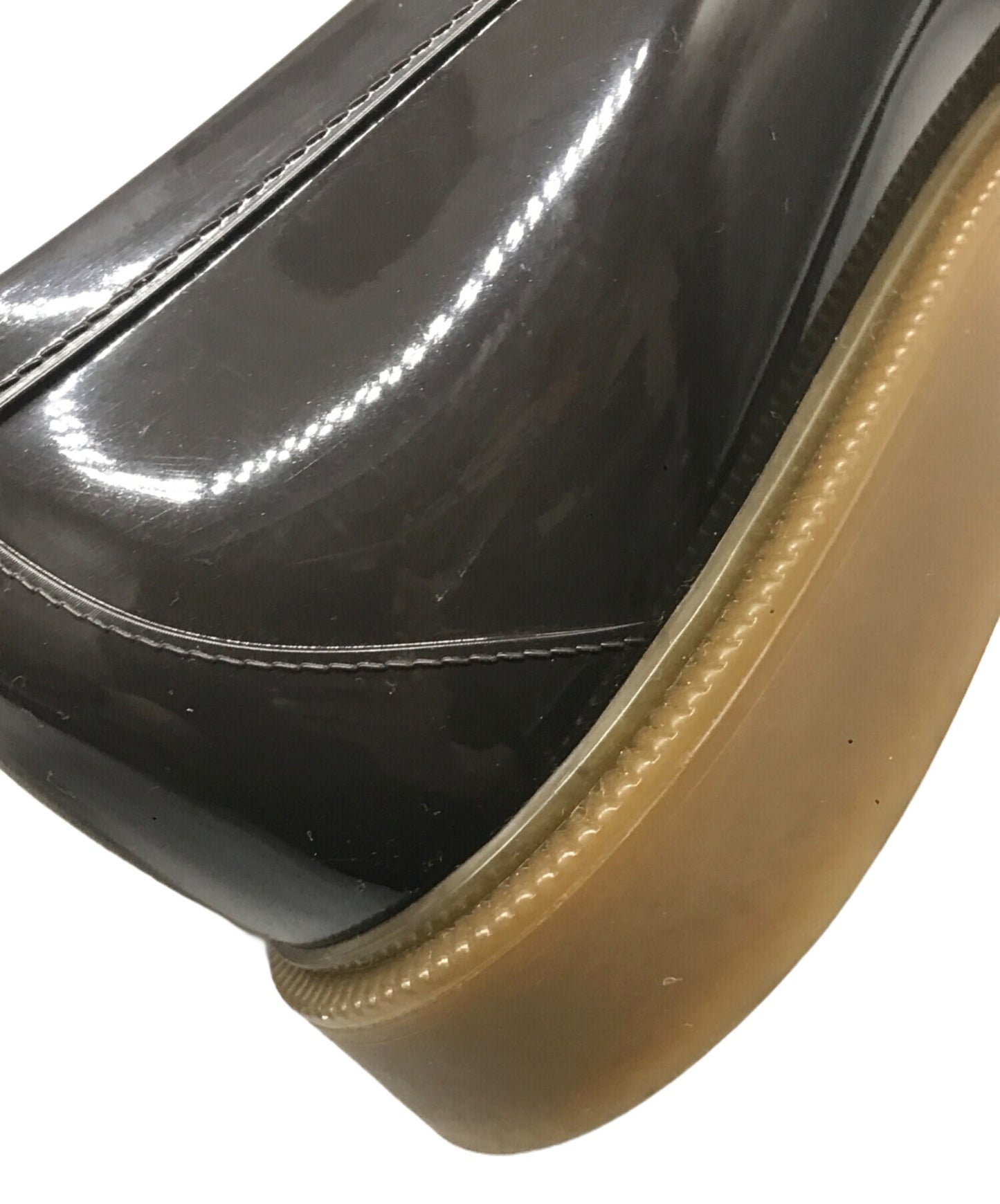 [Pre-owned] GUCCI PVC Bit Loafers